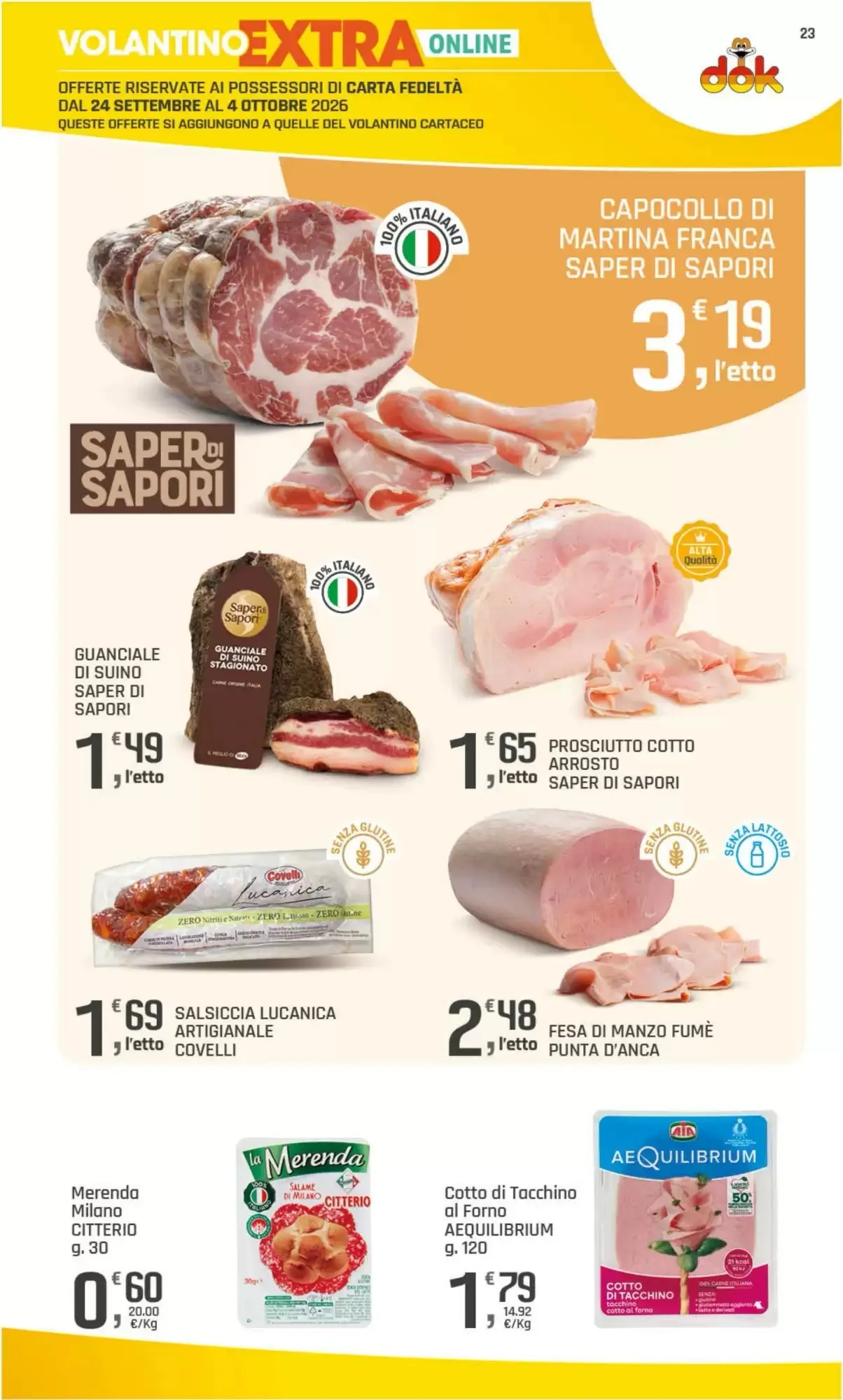 Volantino Supermercati Dok Volantino Supermercati Dok pagina 23