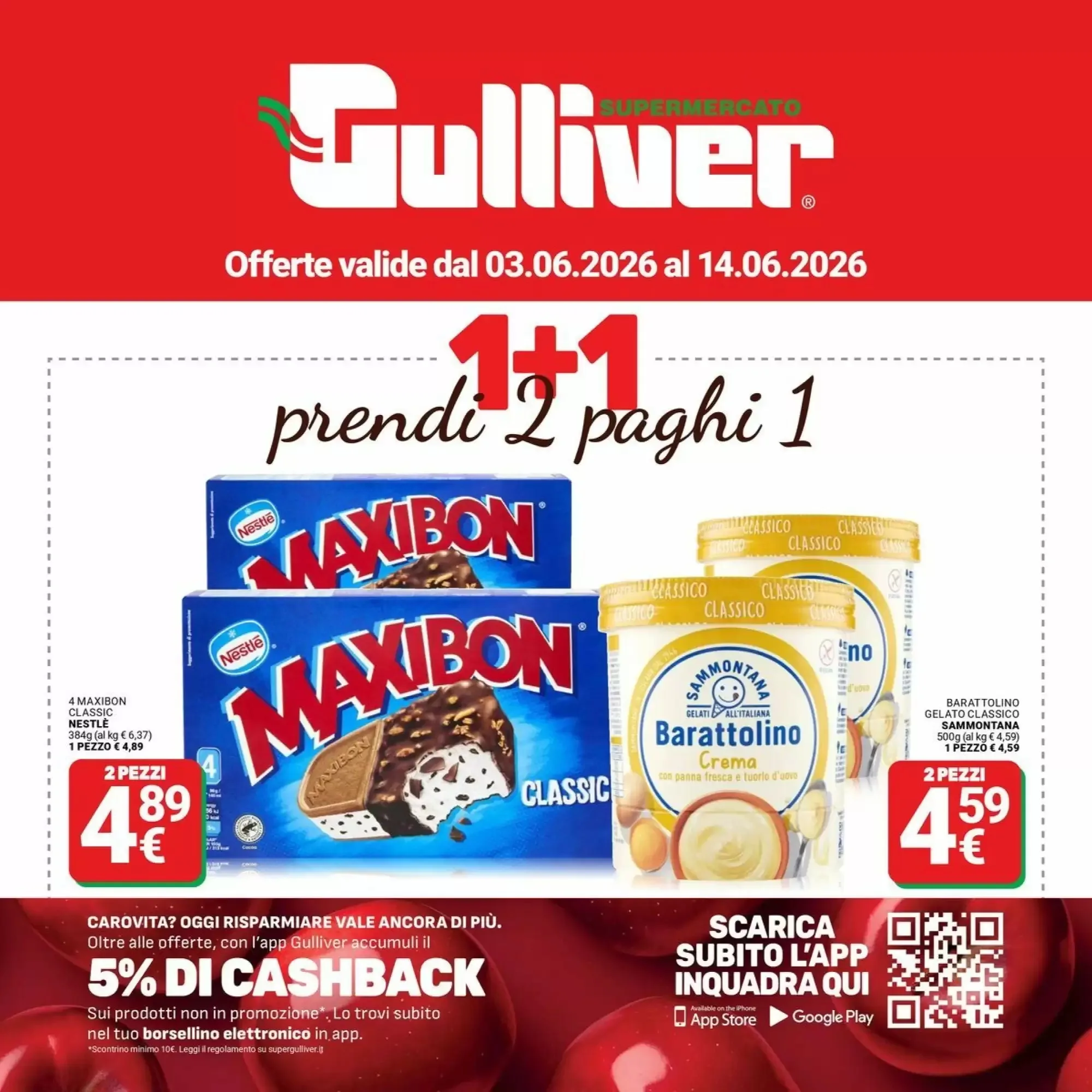 Copertina Supermercati Gulliver - Volantino Supermercati Gulliver