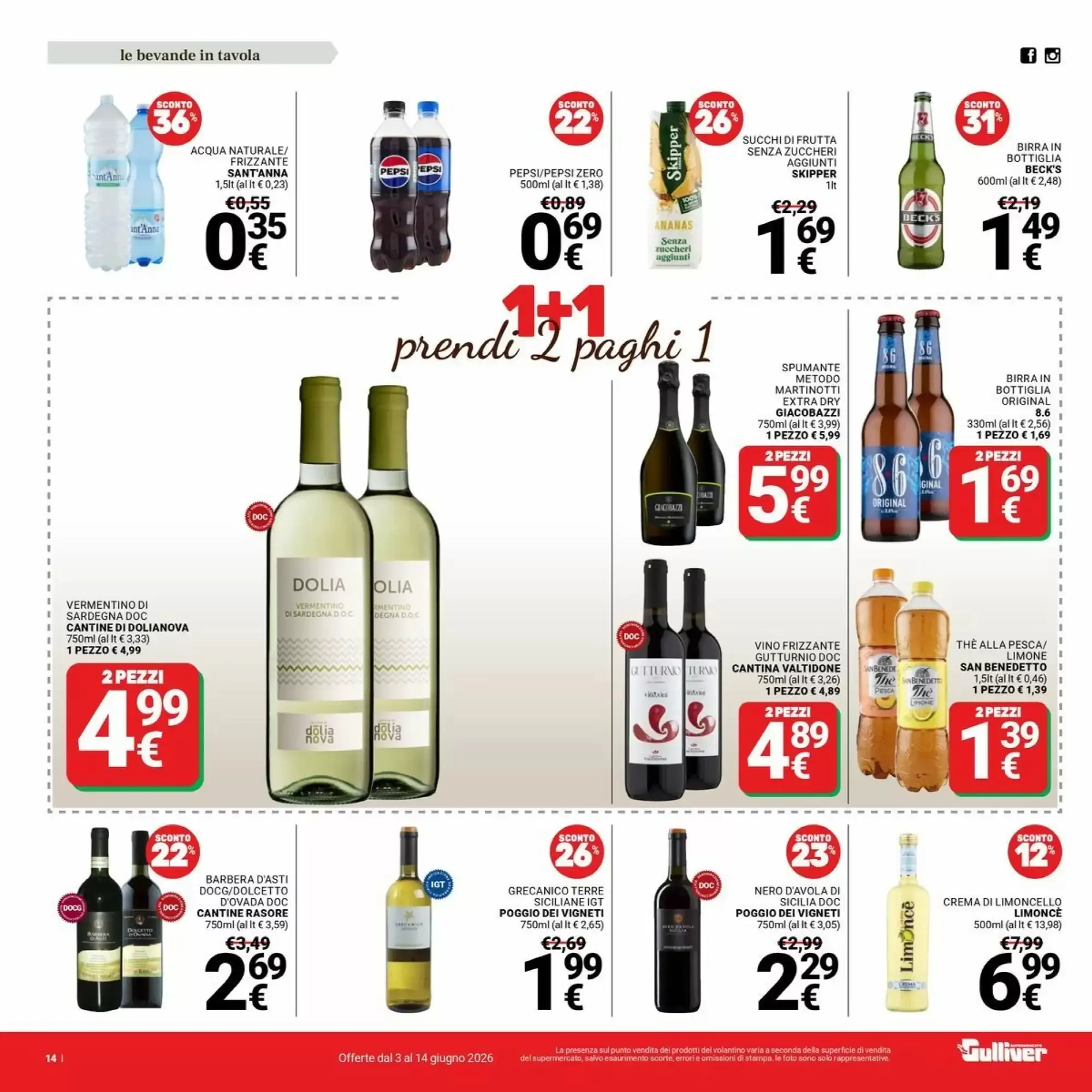 Volantino Supermercati Gulliver Volantino Supermercati Gulliver pagina 14