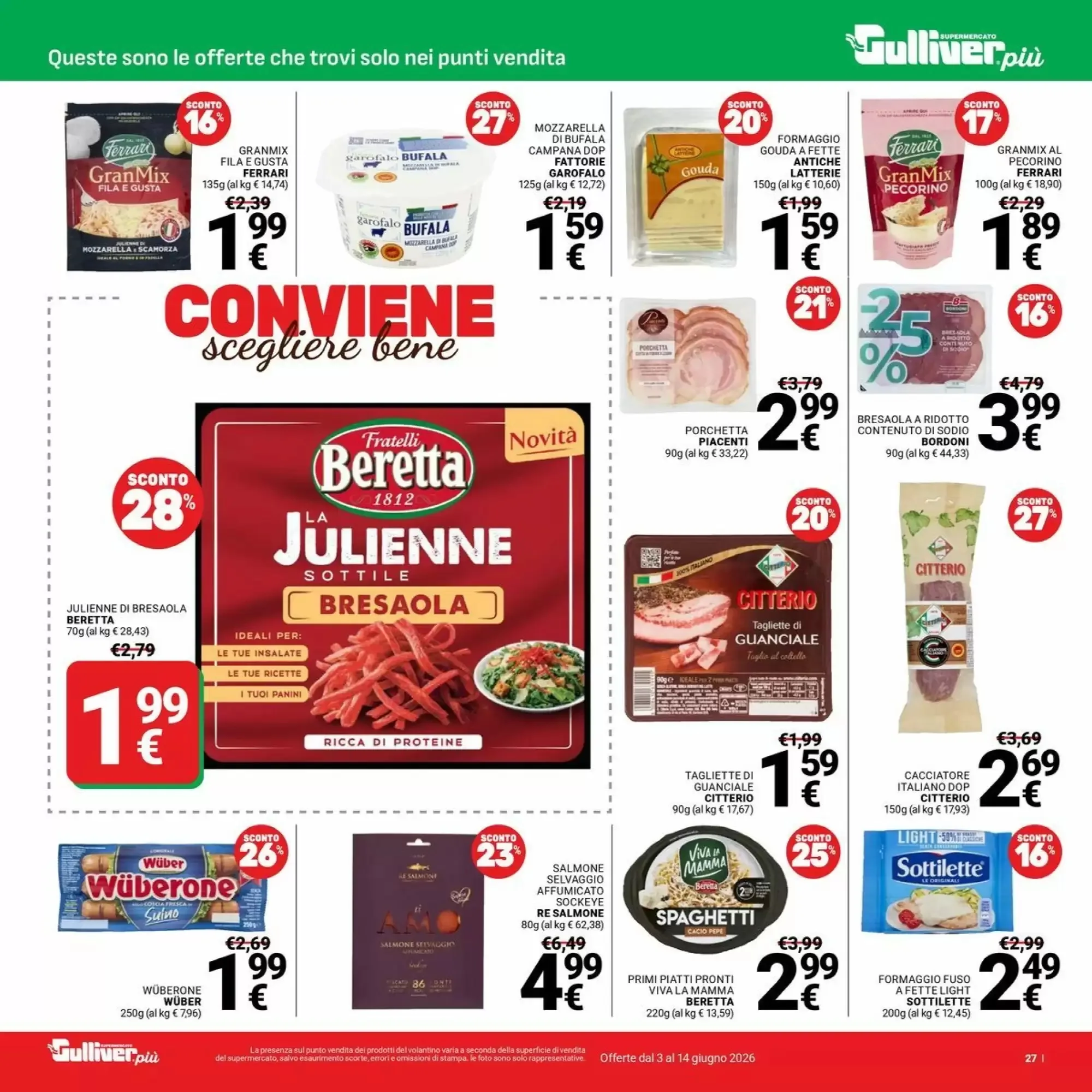 Volantino Supermercati Gulliver Volantino Supermercati Gulliver pagina 27
