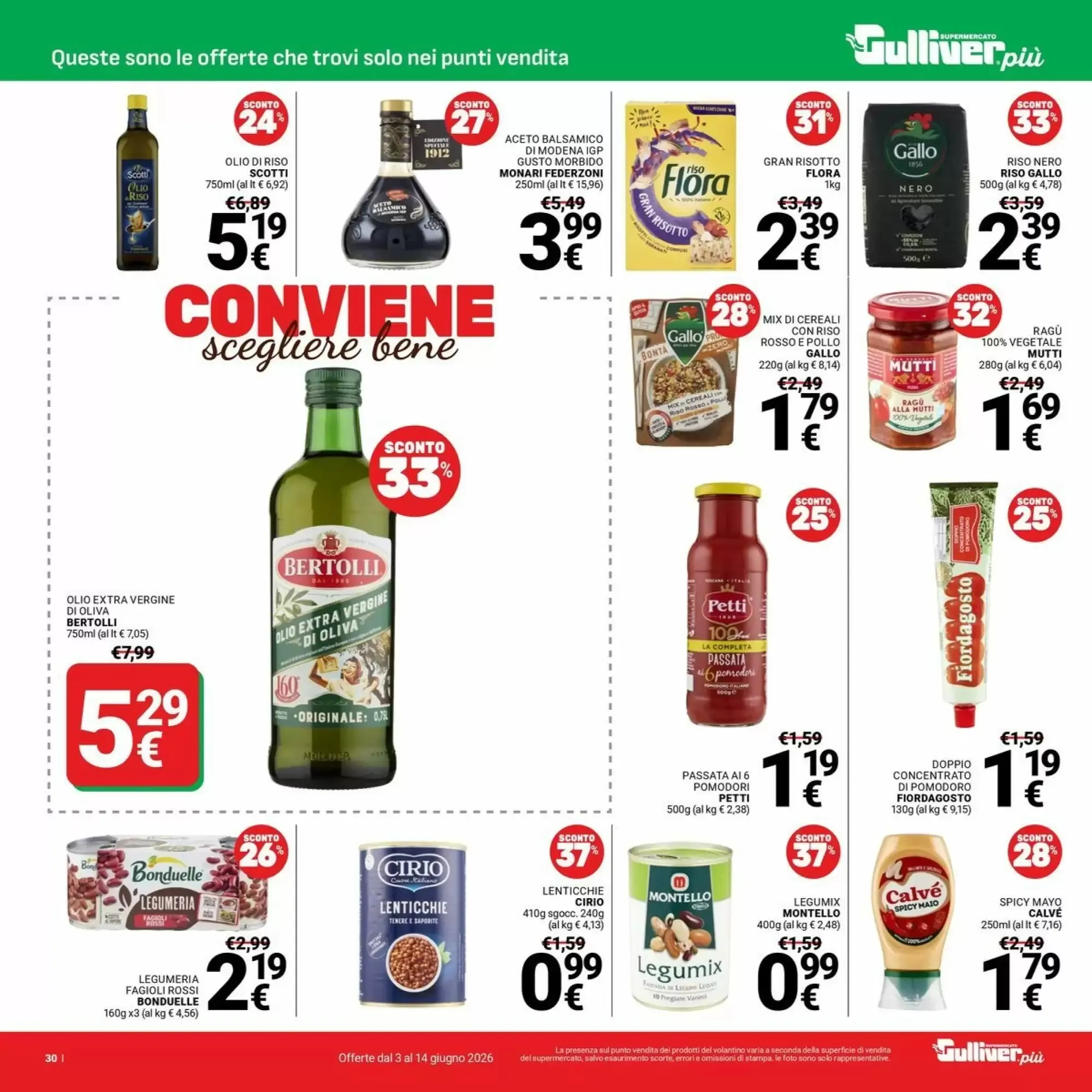 Volantino Supermercati Gulliver Volantino Supermercati Gulliver pagina 30