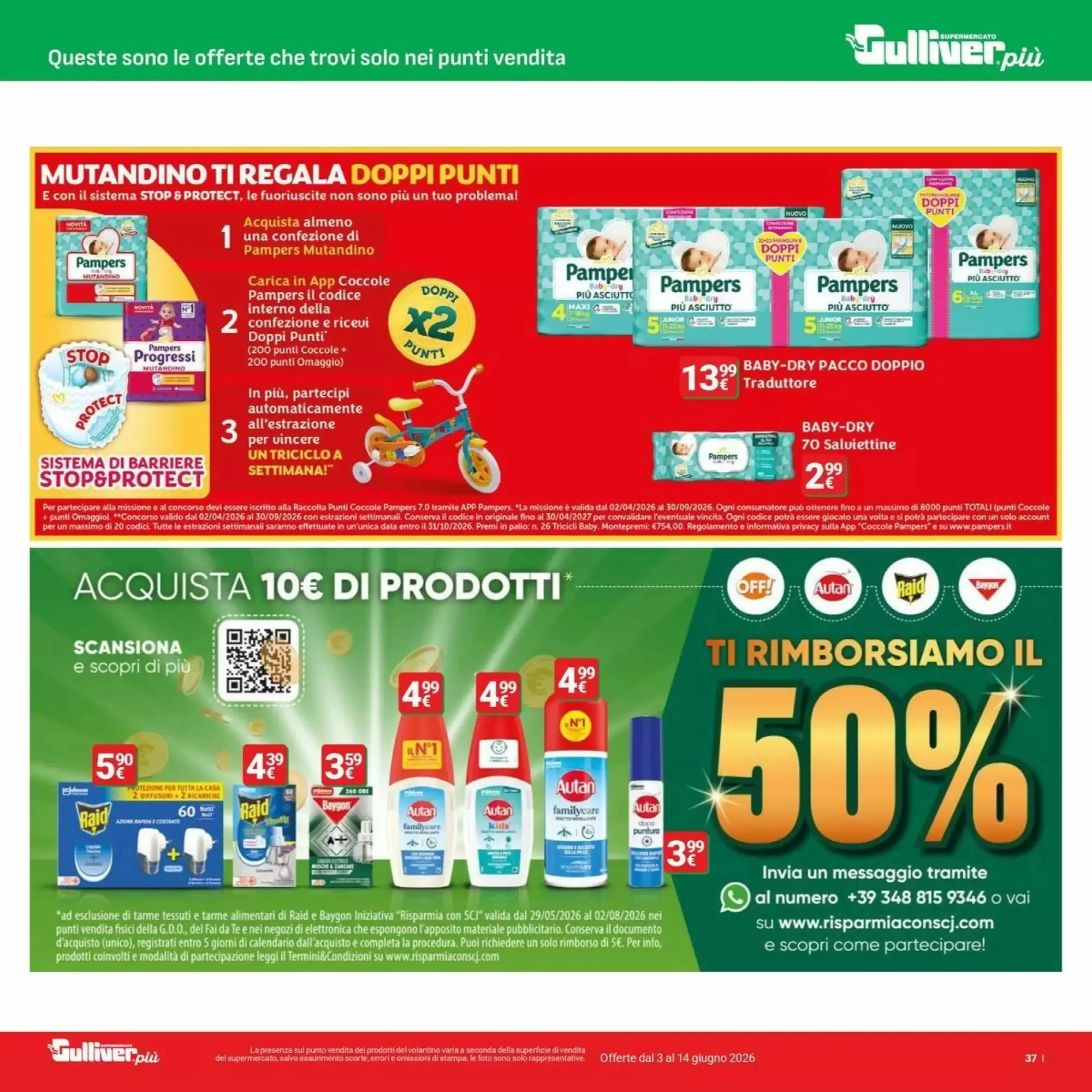 Volantino Supermercati Gulliver Volantino Supermercati Gulliver pagina 37