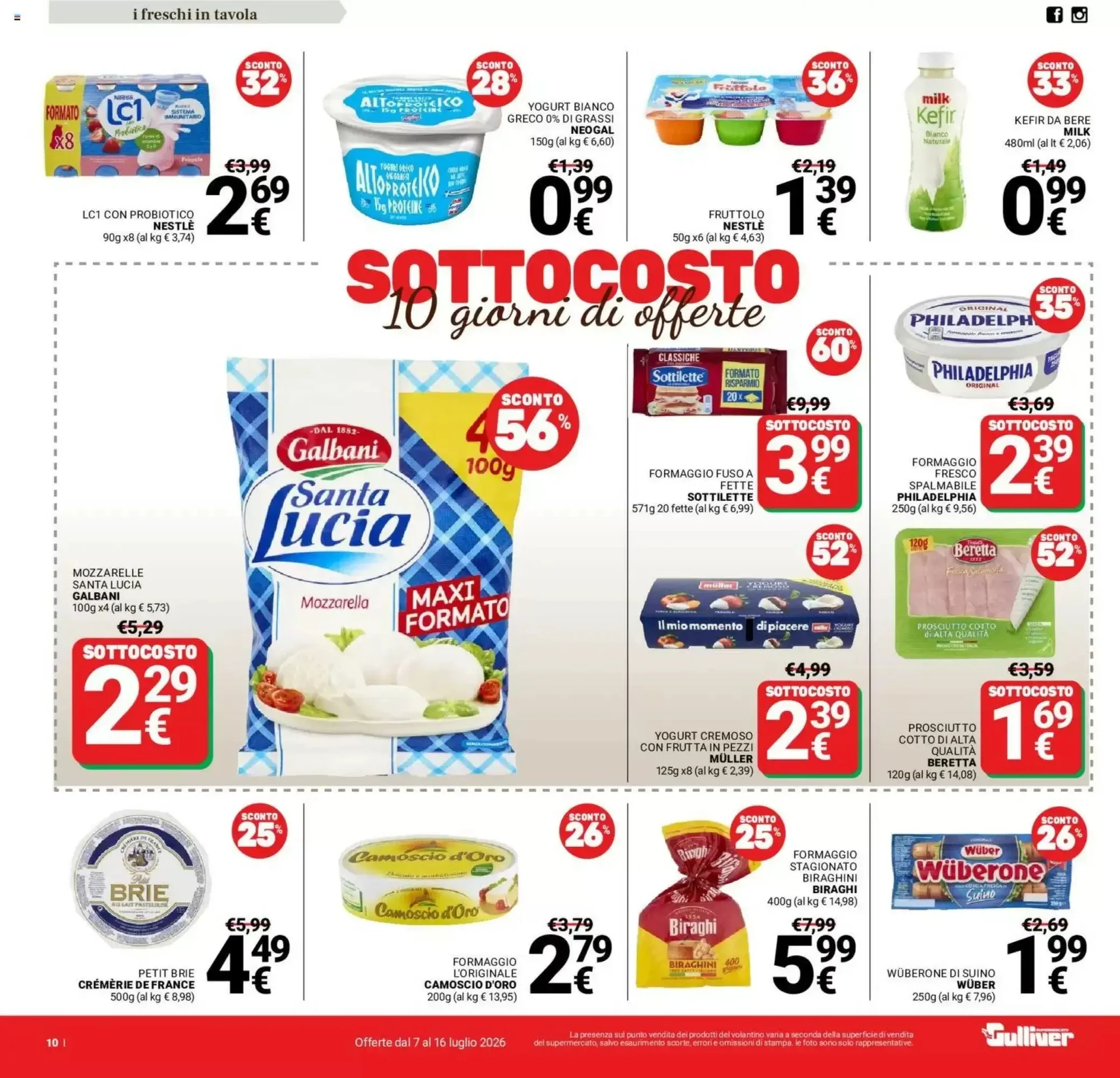 Volantino Supermercati Gulliver Volantino Supermercati Gulliver pagina 10