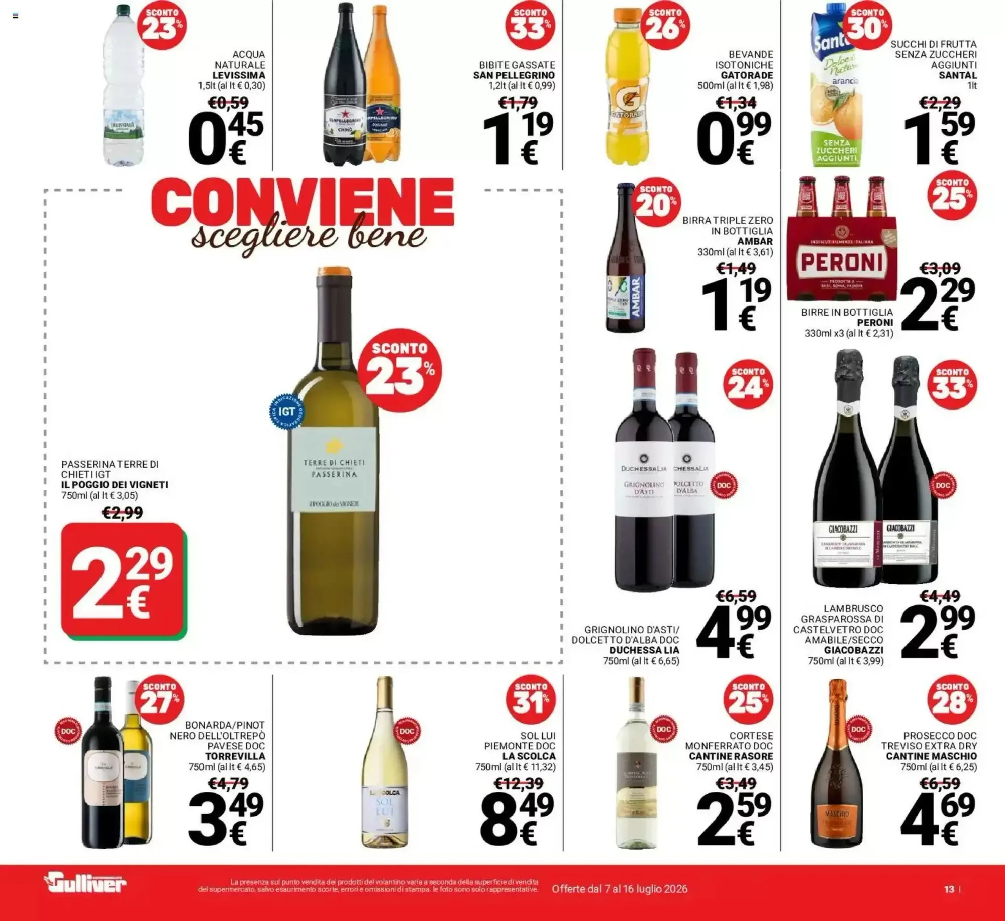 Volantino Supermercati Gulliver Volantino Supermercati Gulliver pagina 13