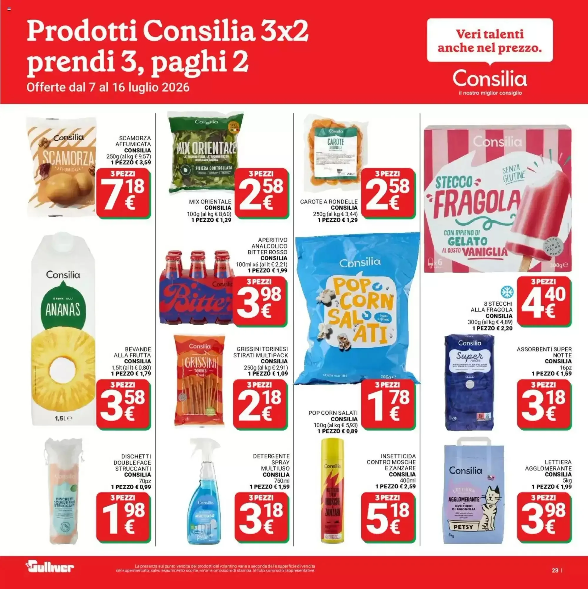 Volantino Supermercati Gulliver Volantino Supermercati Gulliver pagina 23