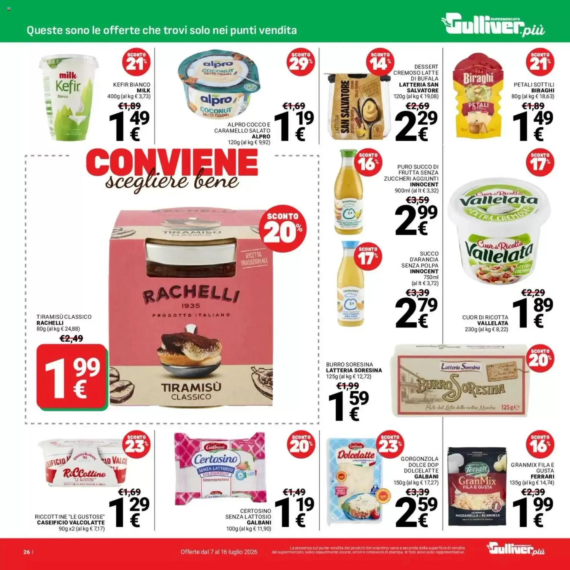 Volantino Supermercati Gulliver Volantino Supermercati Gulliver pagina 26