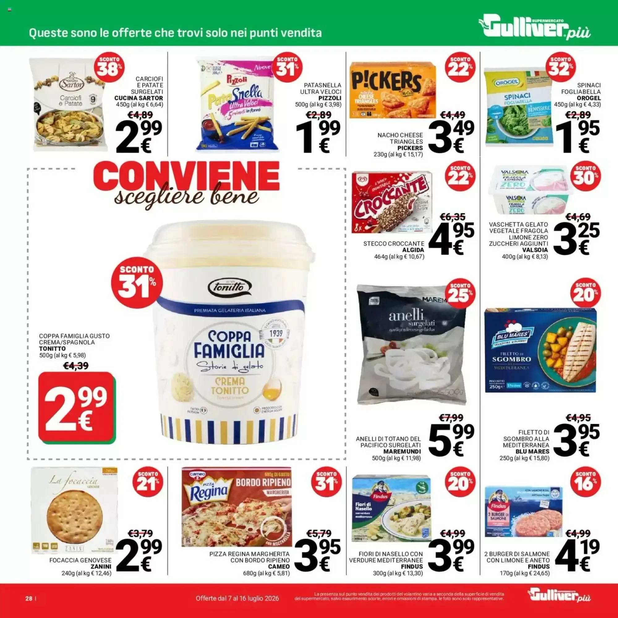 Volantino Supermercati Gulliver Volantino Supermercati Gulliver pagina 28