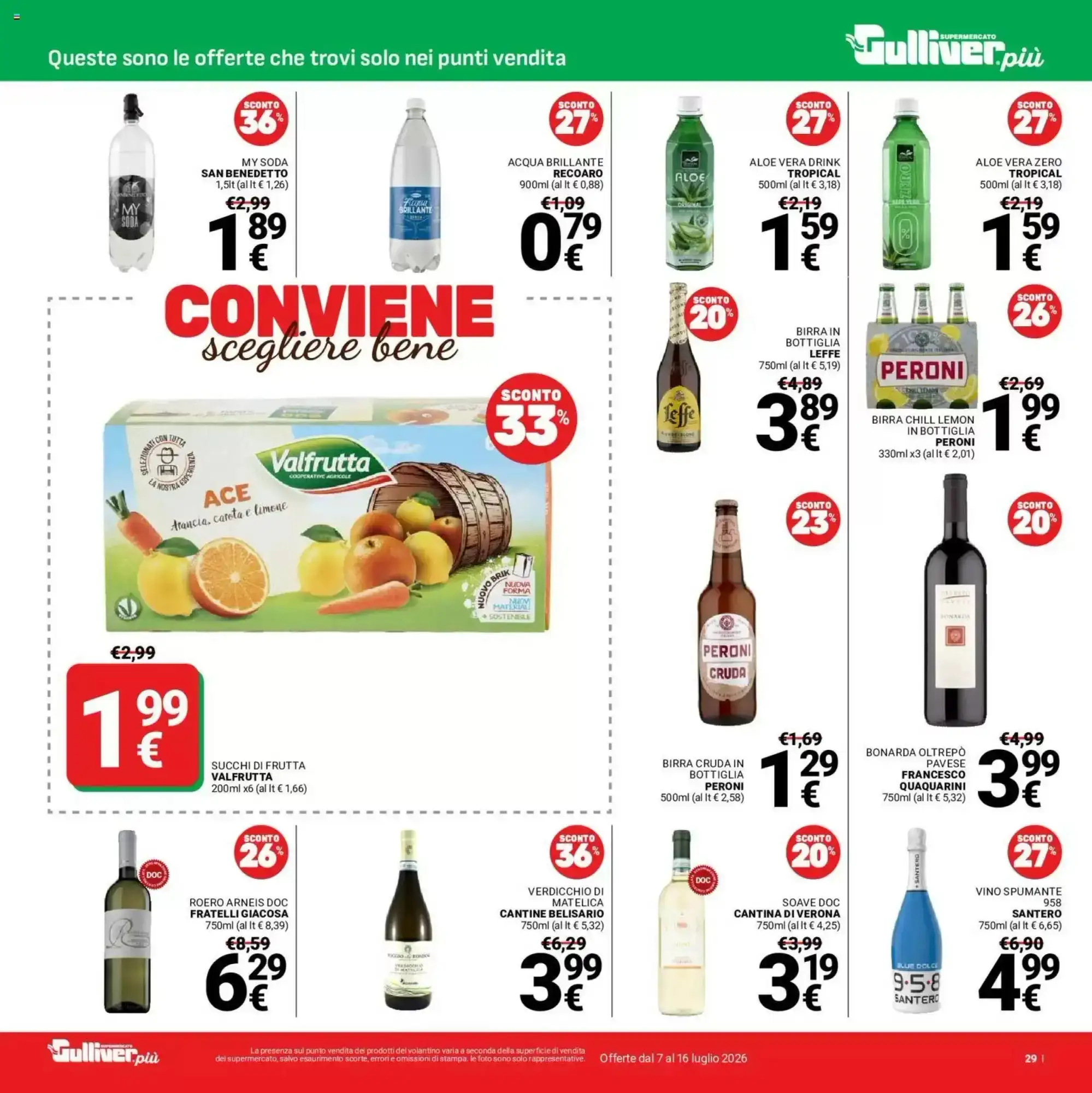Volantino Supermercati Gulliver Volantino Supermercati Gulliver pagina 29