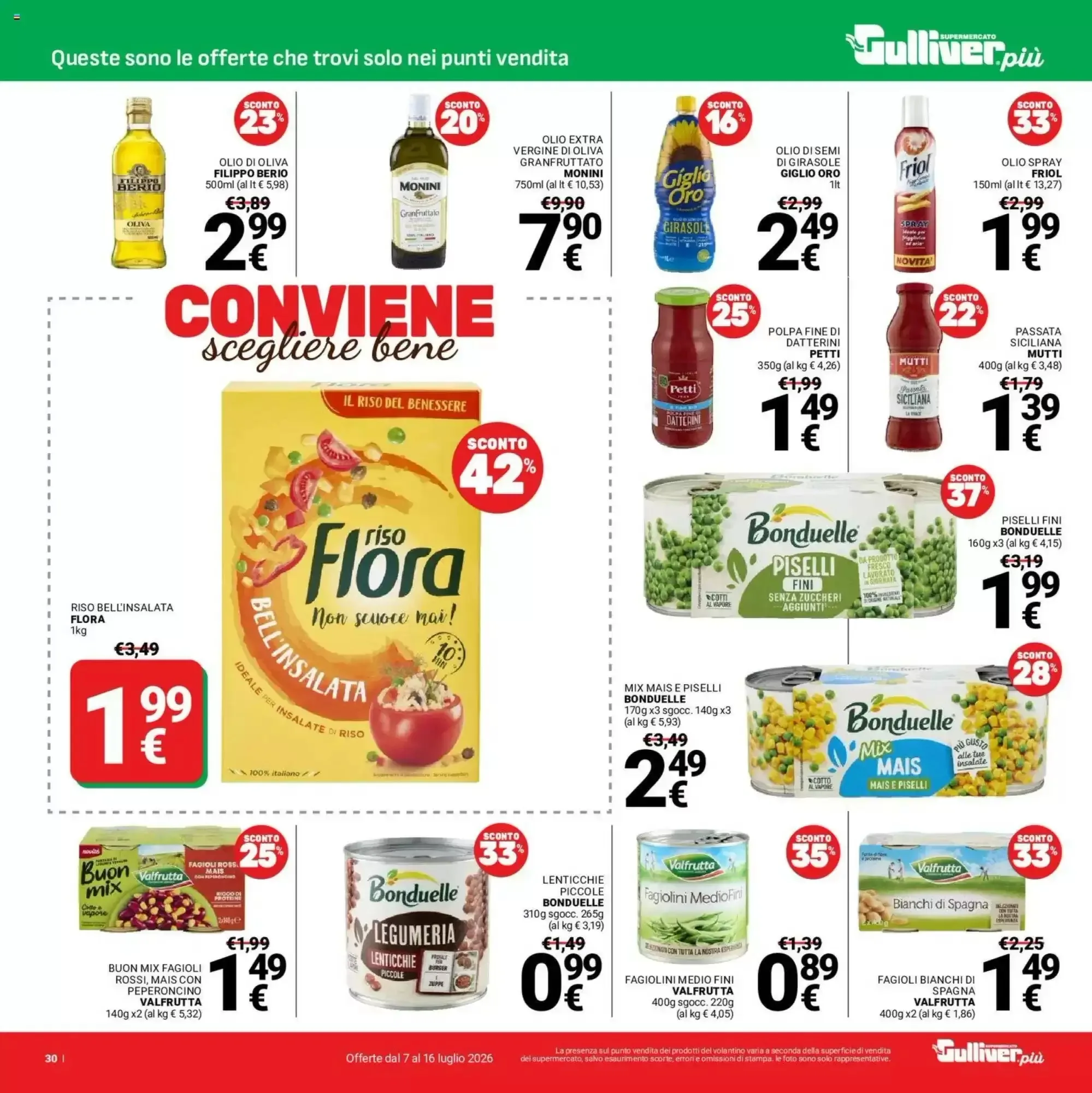 Volantino Supermercati Gulliver Volantino Supermercati Gulliver pagina 30