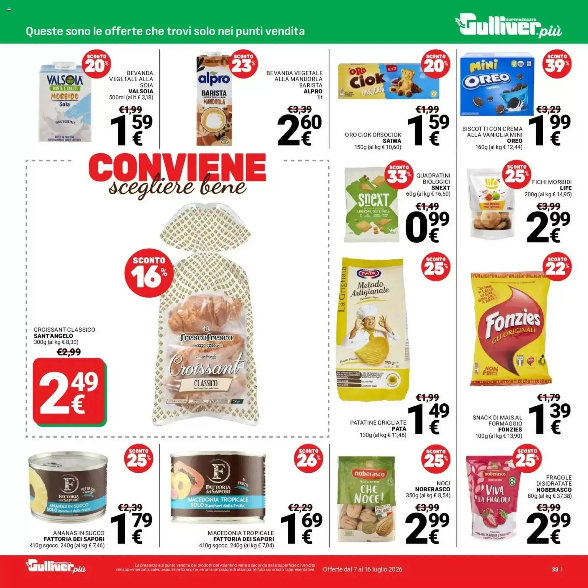Volantino Supermercati Gulliver Volantino Supermercati Gulliver pagina 33