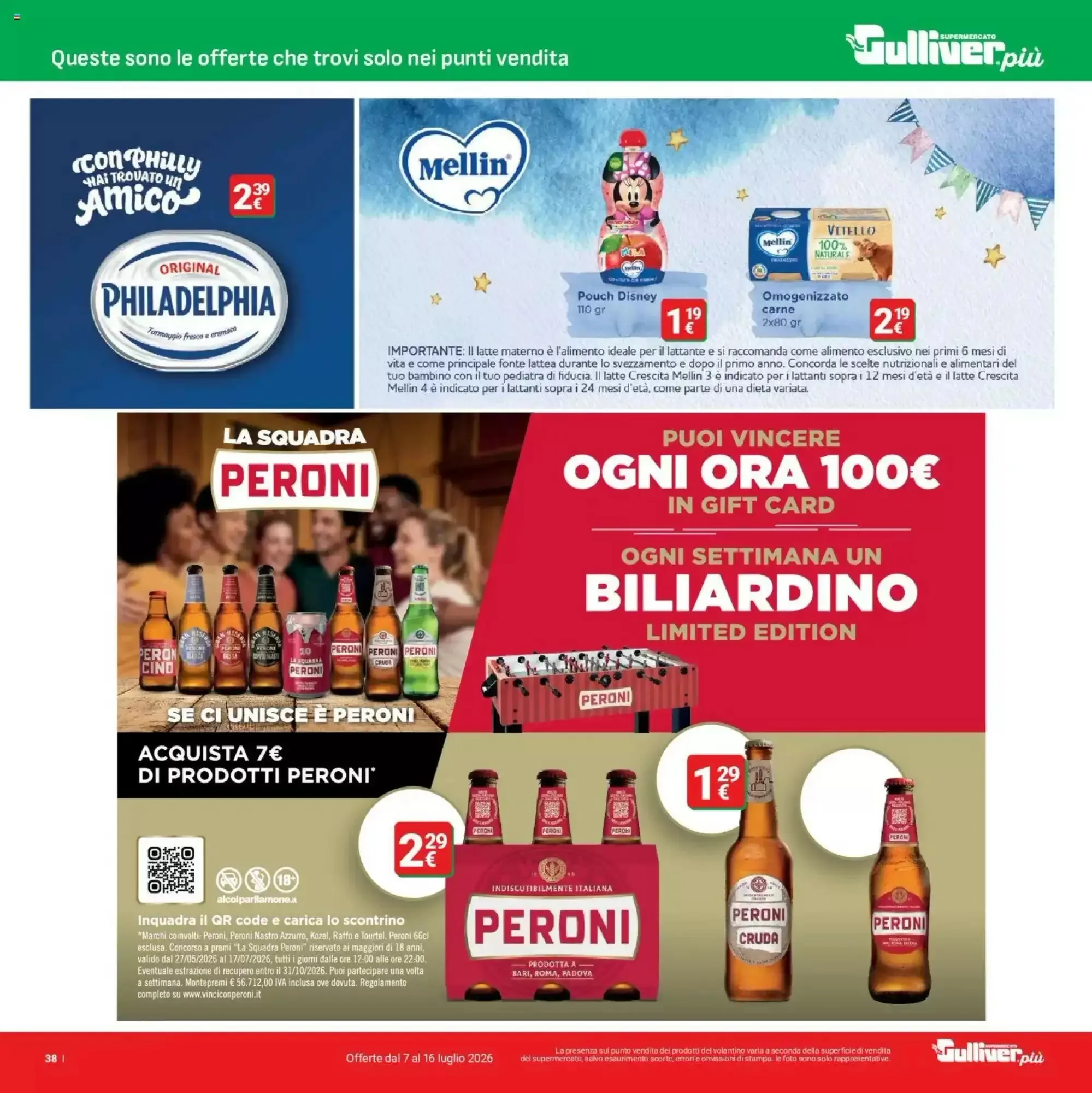 Volantino Supermercati Gulliver Volantino Supermercati Gulliver pagina 38
