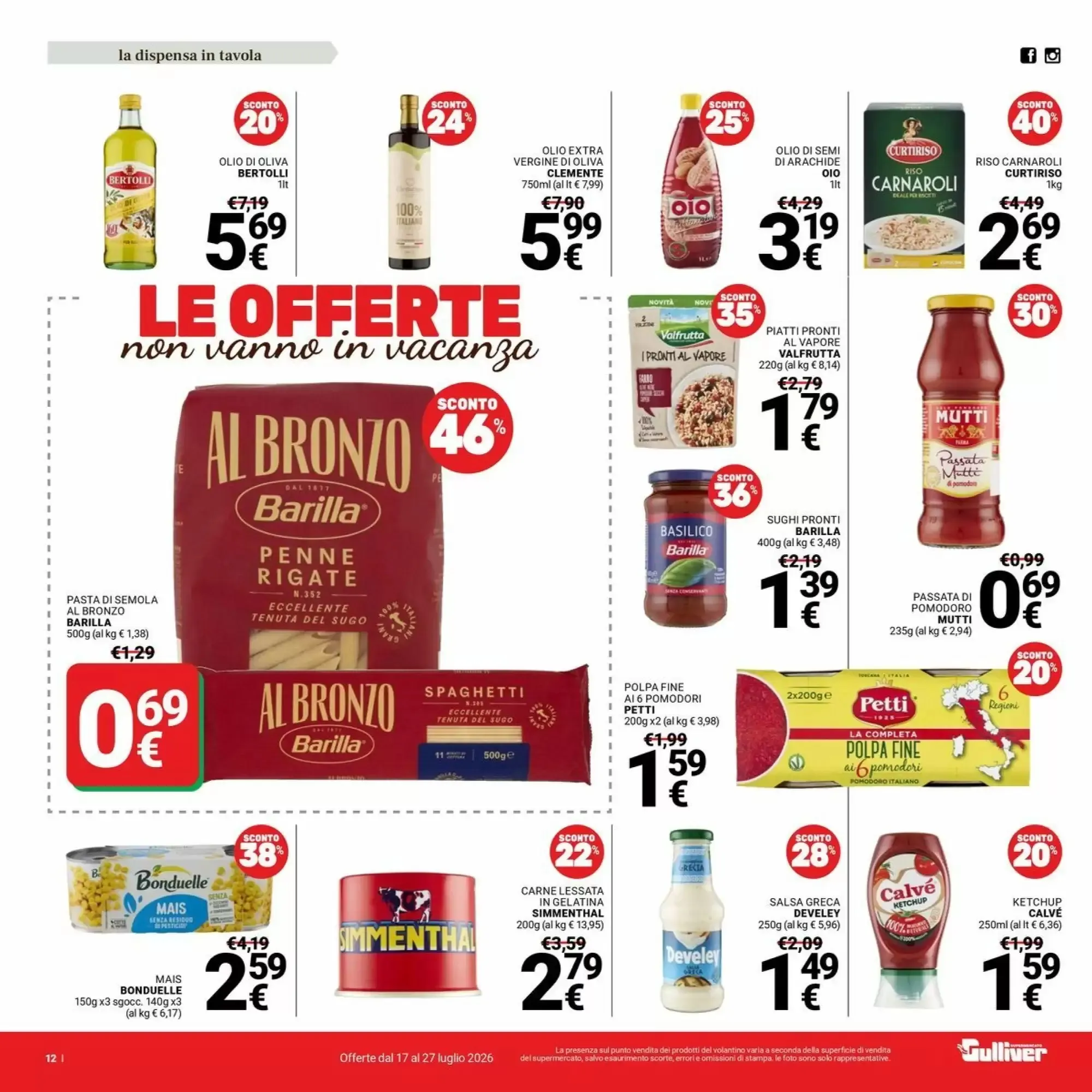 Volantino Supermercati Gulliver Volantino Supermercati Gulliver pagina 12