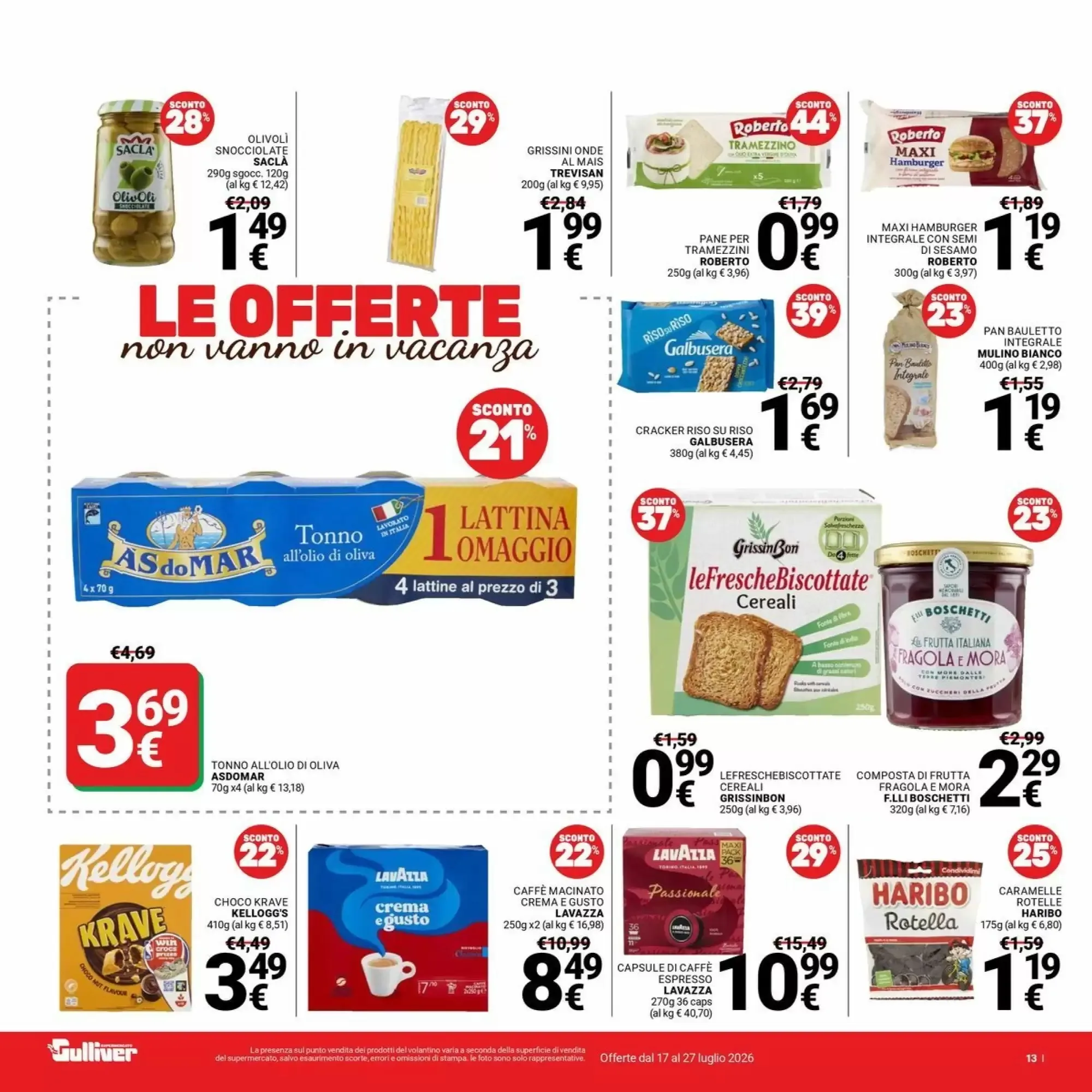 Volantino Supermercati Gulliver Volantino Supermercati Gulliver pagina 13