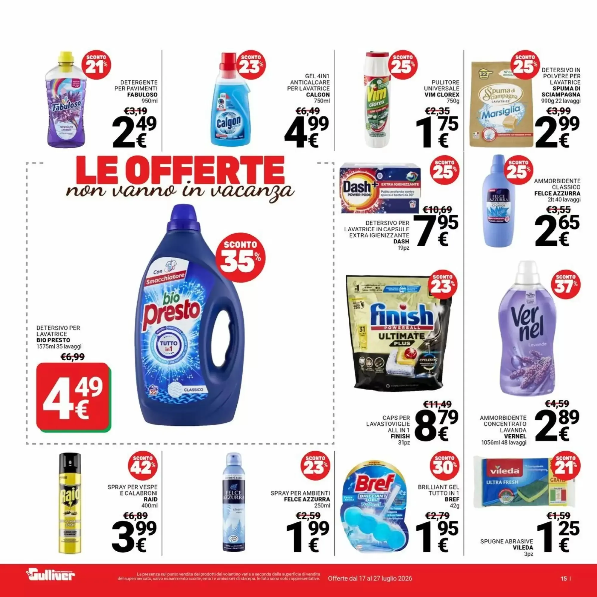 Volantino Supermercati Gulliver Volantino Supermercati Gulliver pagina 15