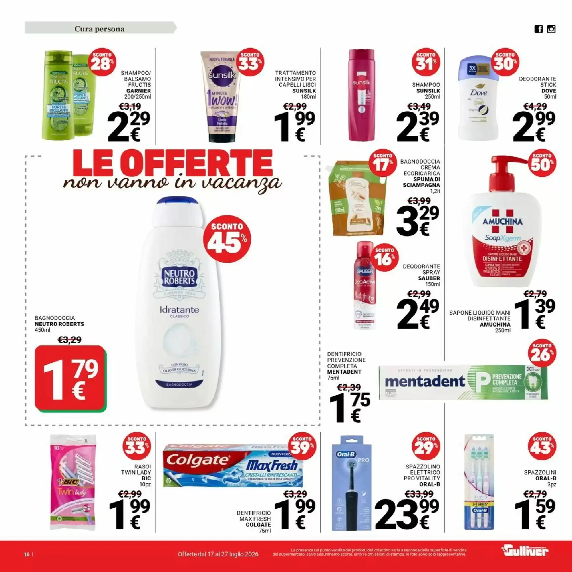 Volantino Supermercati Gulliver Volantino Supermercati Gulliver pagina 16