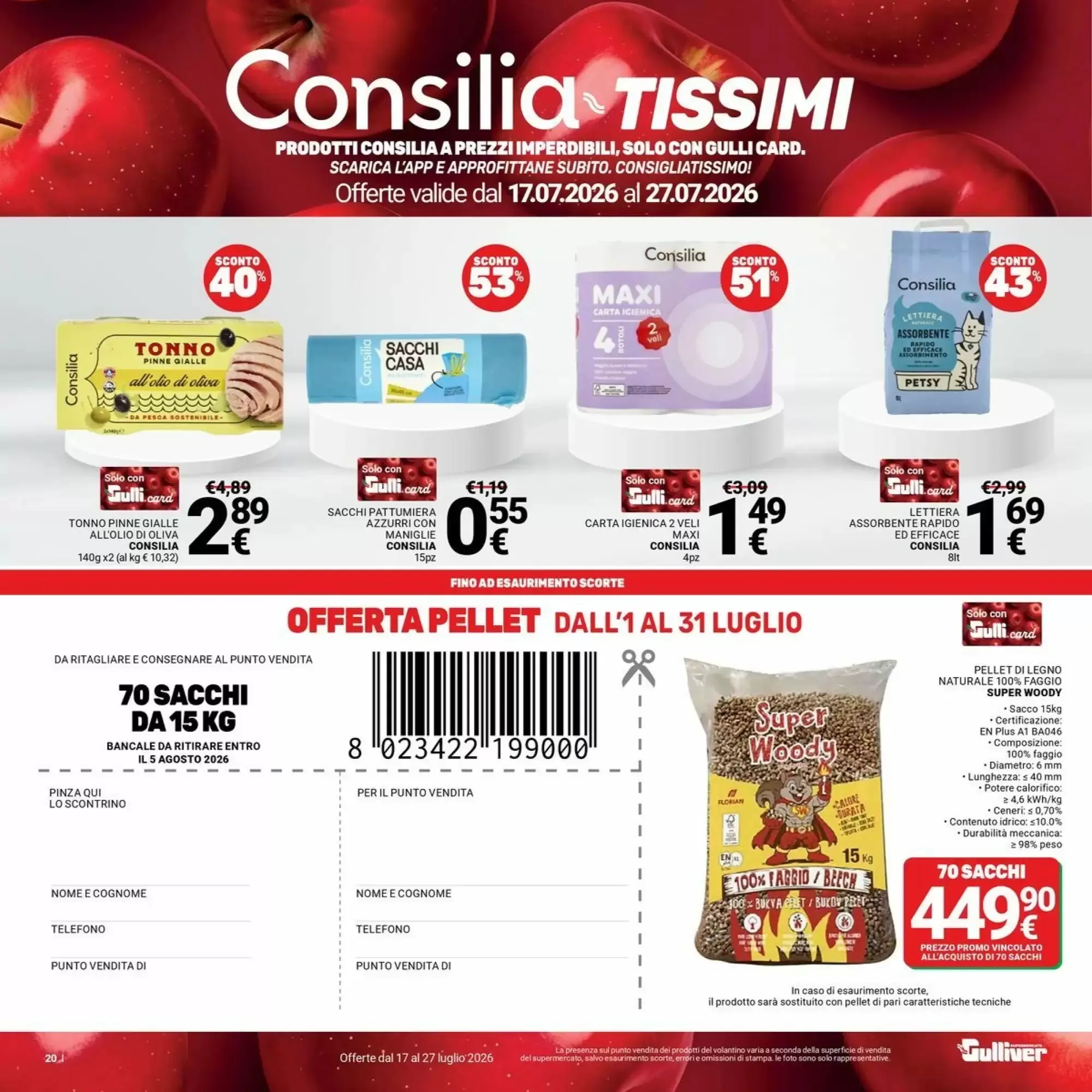 Volantino Supermercati Gulliver Volantino Supermercati Gulliver pagina 20