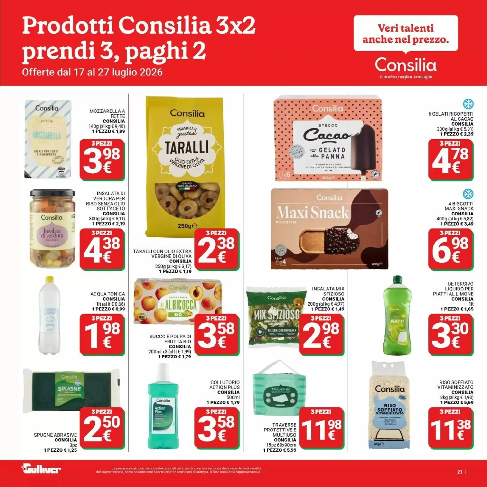 Volantino Supermercati Gulliver Volantino Supermercati Gulliver pagina 21