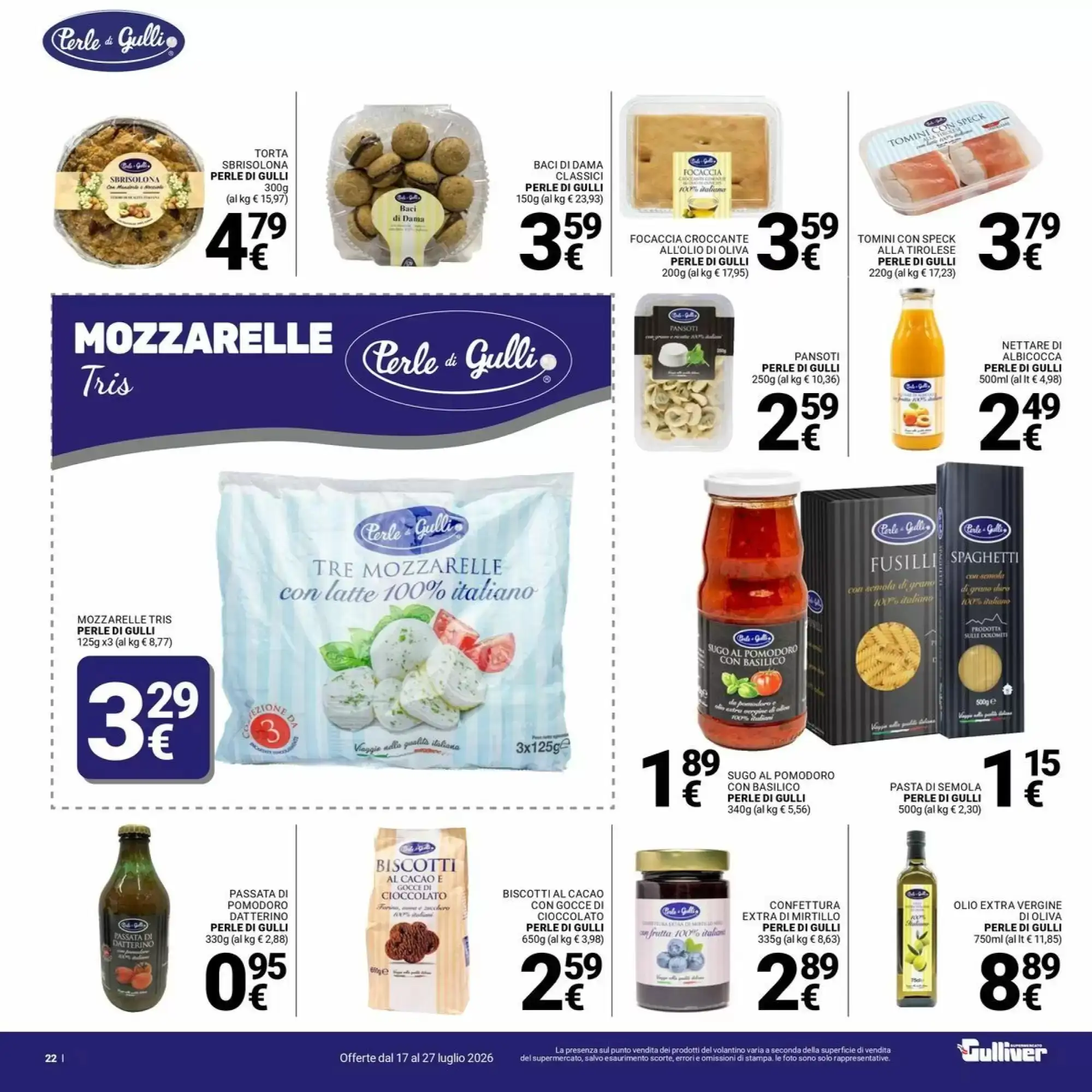 Volantino Supermercati Gulliver Volantino Supermercati Gulliver pagina 22