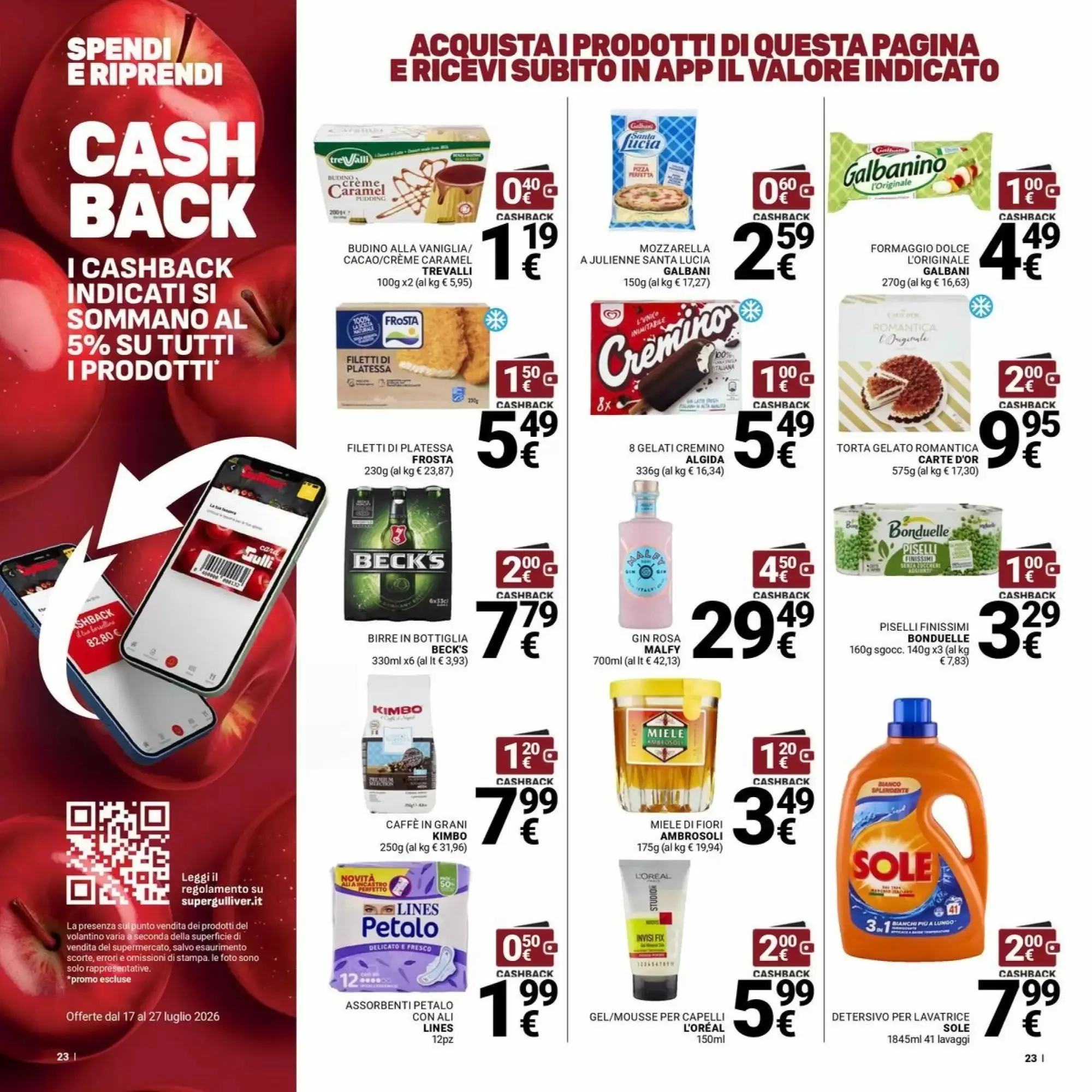 Volantino Supermercati Gulliver Volantino Supermercati Gulliver pagina 23