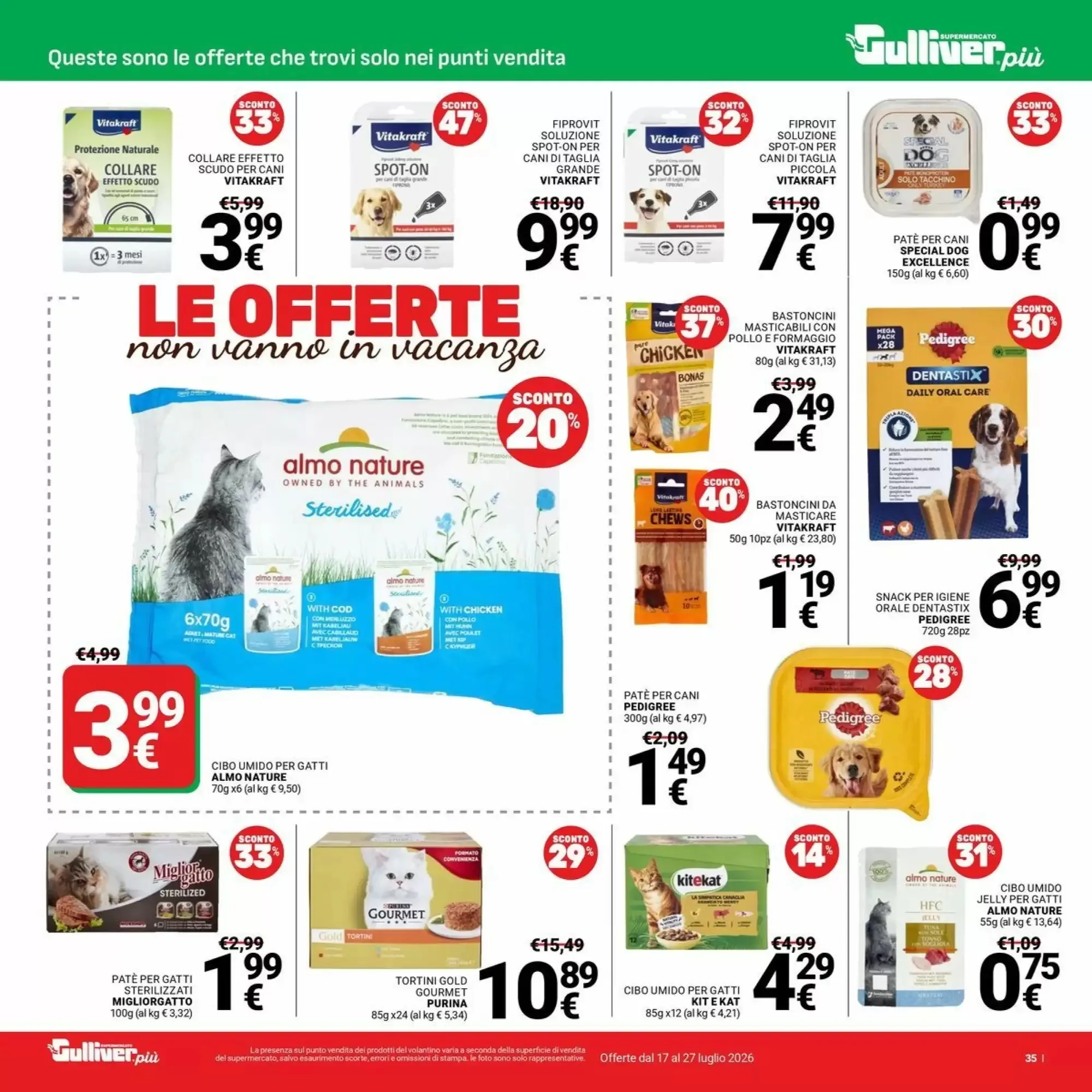 Volantino Supermercati Gulliver Volantino Supermercati Gulliver pagina 35