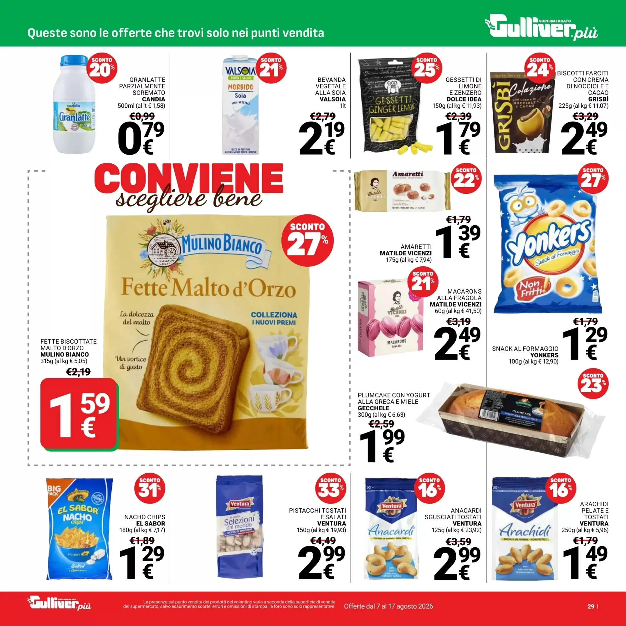 Volantino Supermercati Gulliver Volantino Supermercati Gulliver pagina 29