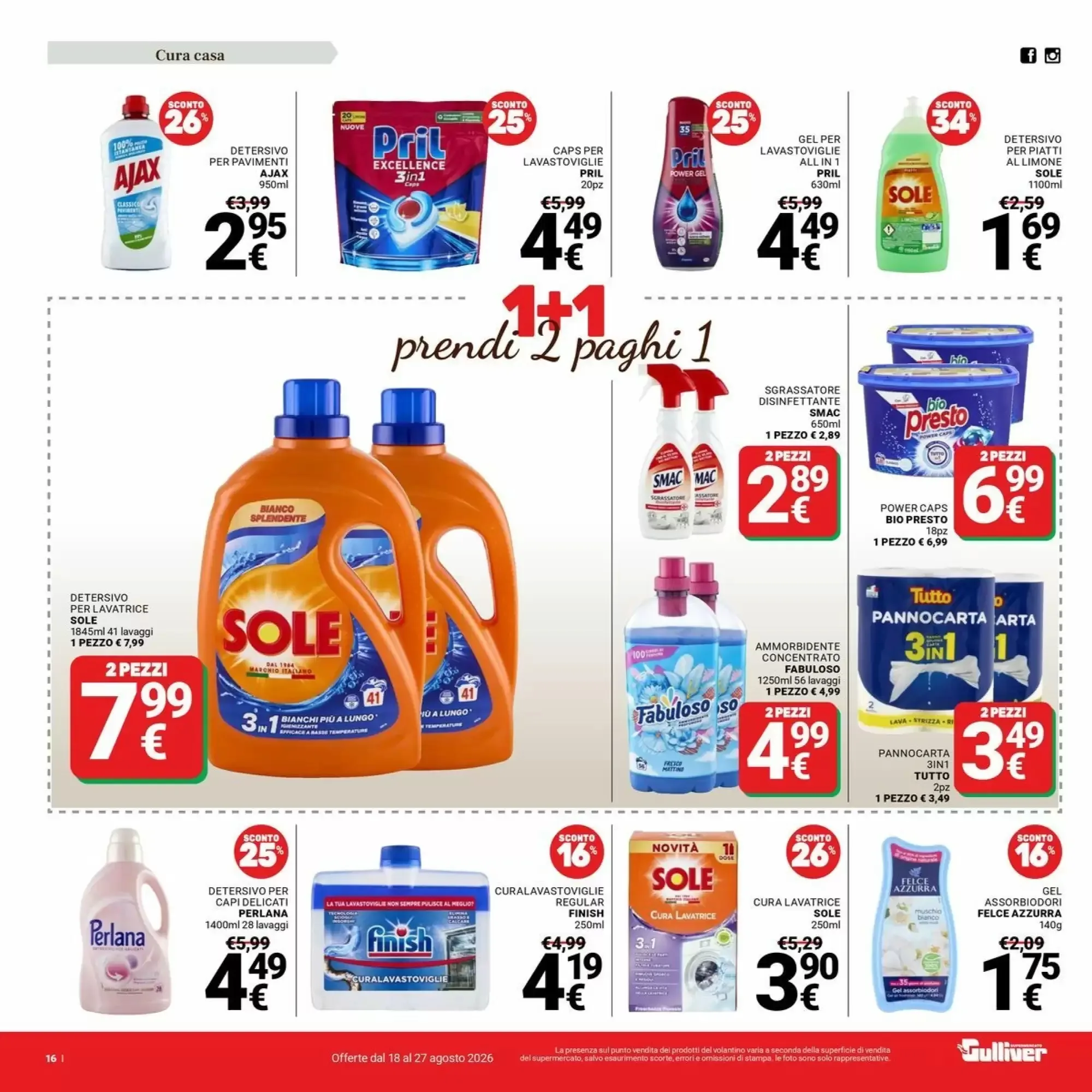 Volantino Supermercati Gulliver Volantino Supermercati Gulliver pagina 16