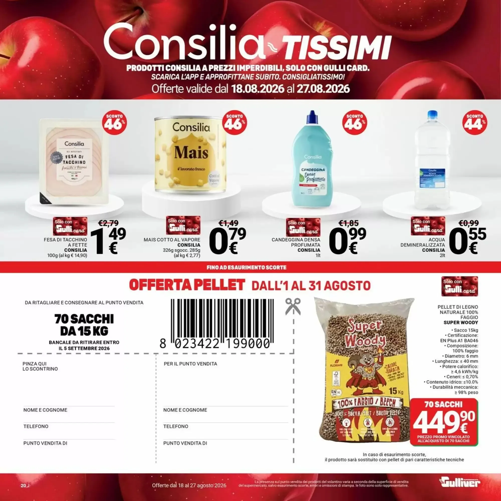 Volantino Supermercati Gulliver Volantino Supermercati Gulliver pagina 20