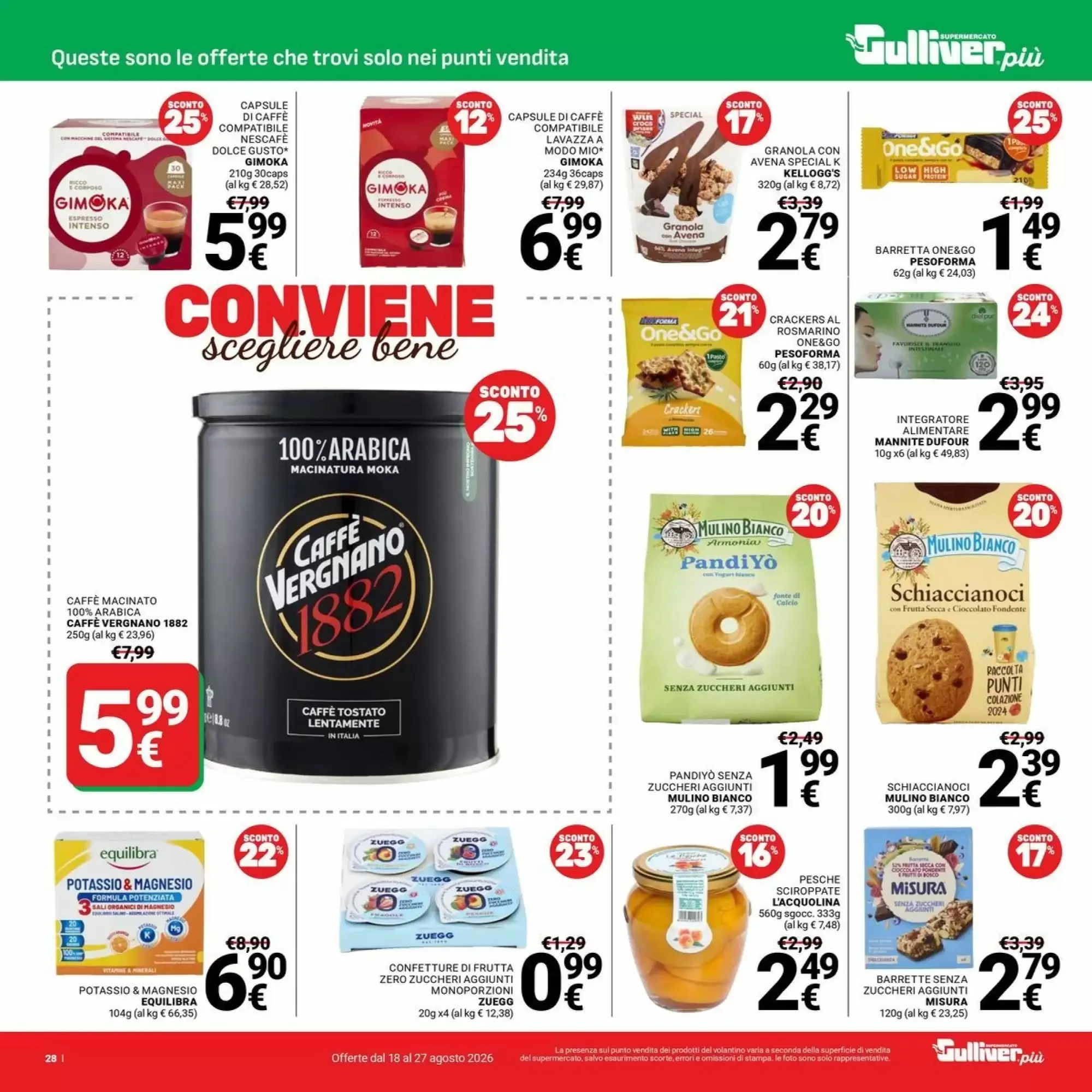 Volantino Supermercati Gulliver Volantino Supermercati Gulliver pagina 28