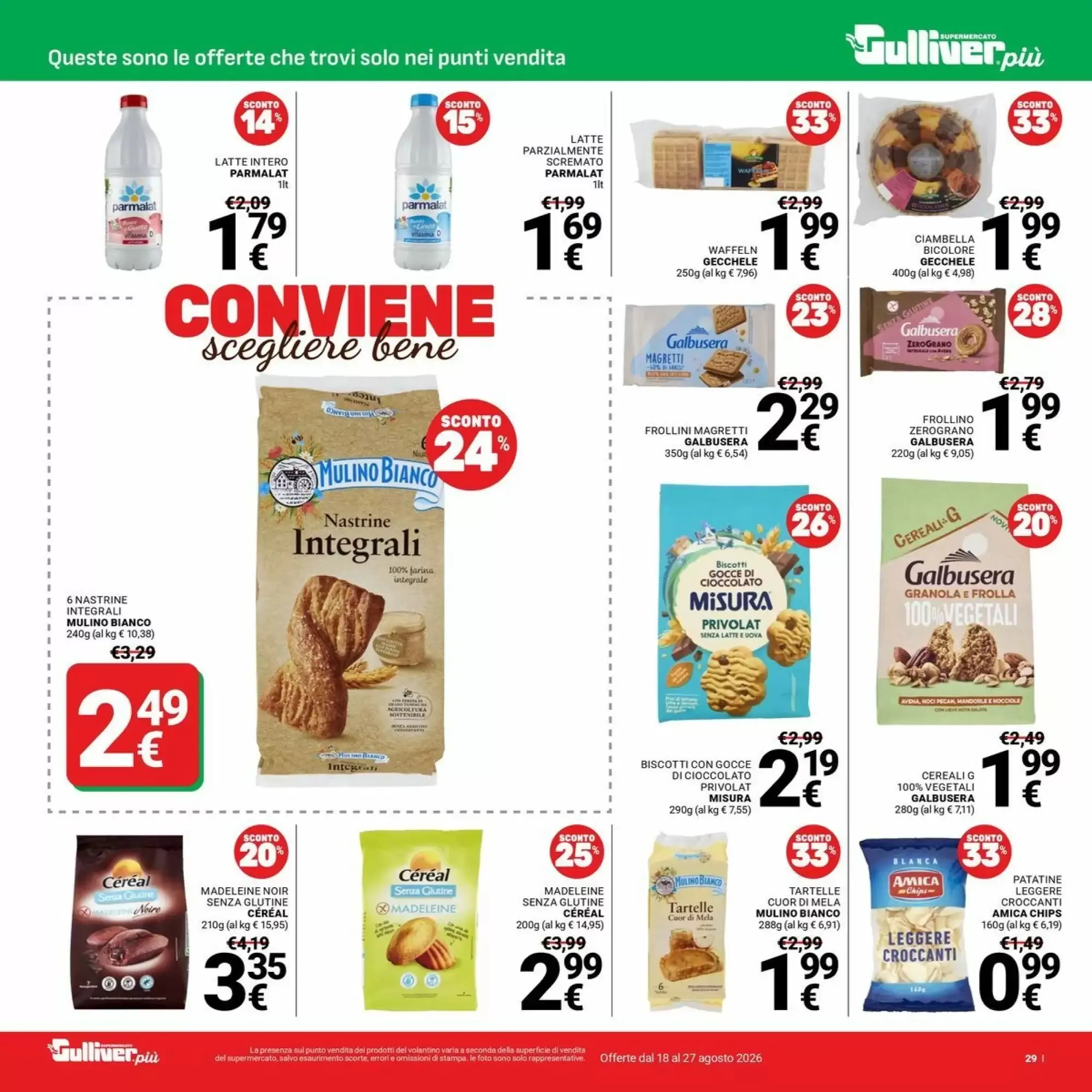 Volantino Supermercati Gulliver Volantino Supermercati Gulliver pagina 29