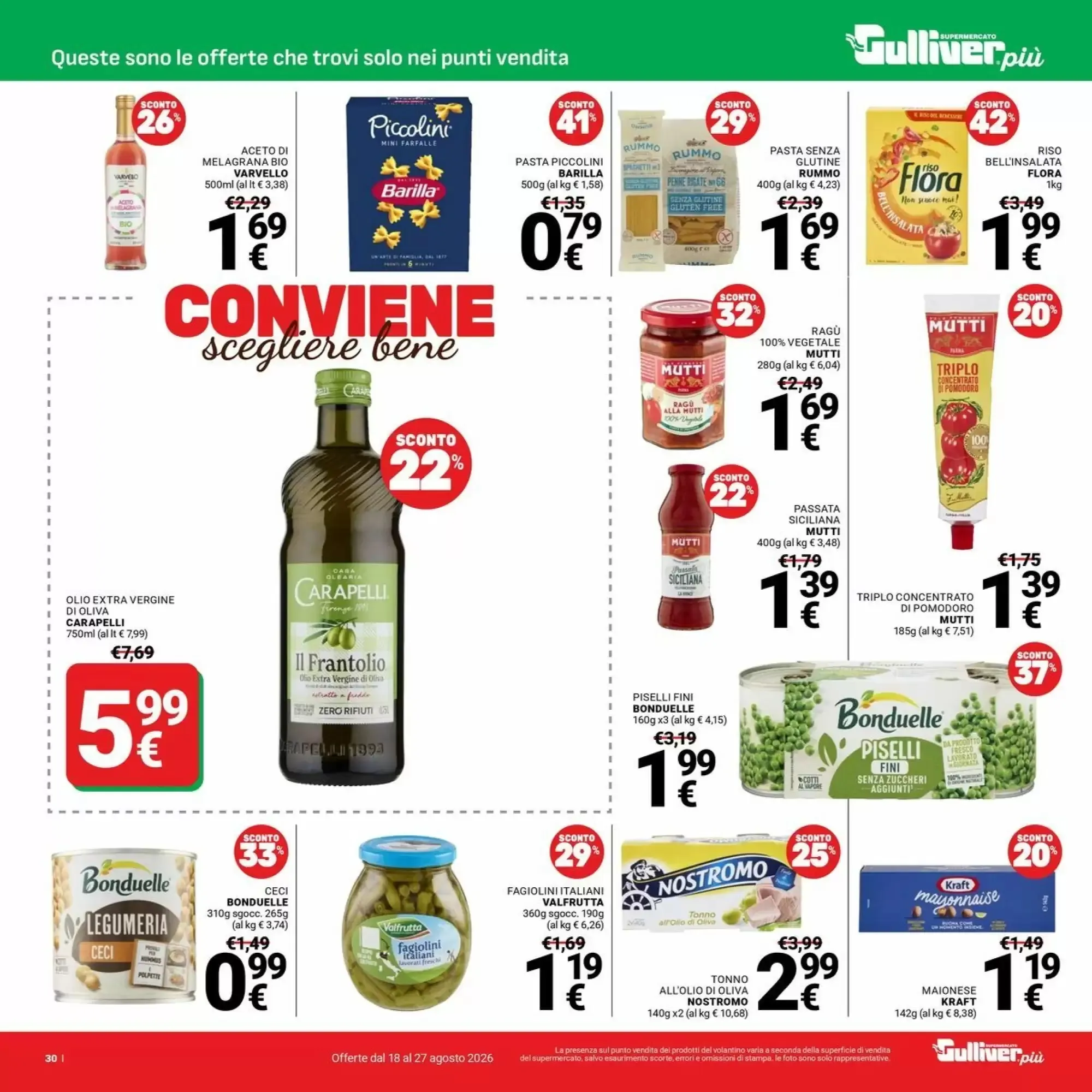 Volantino Supermercati Gulliver Volantino Supermercati Gulliver pagina 30