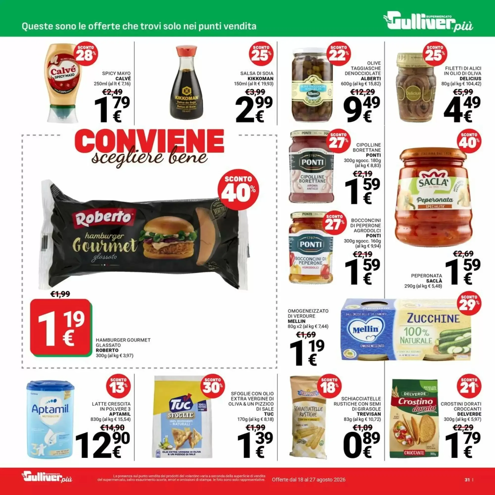 Volantino Supermercati Gulliver Volantino Supermercati Gulliver pagina 31