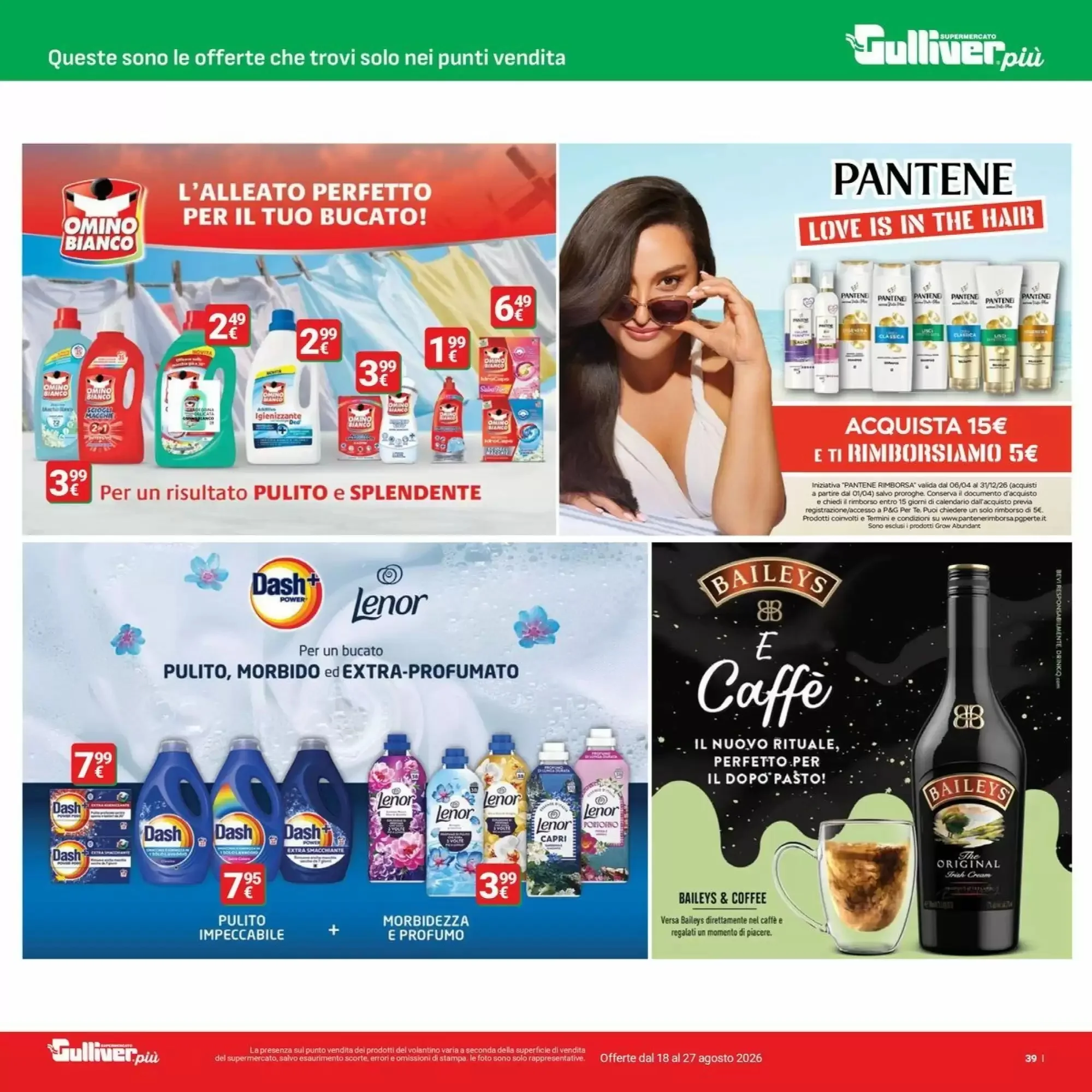 Volantino Supermercati Gulliver Volantino Supermercati Gulliver pagina 39
