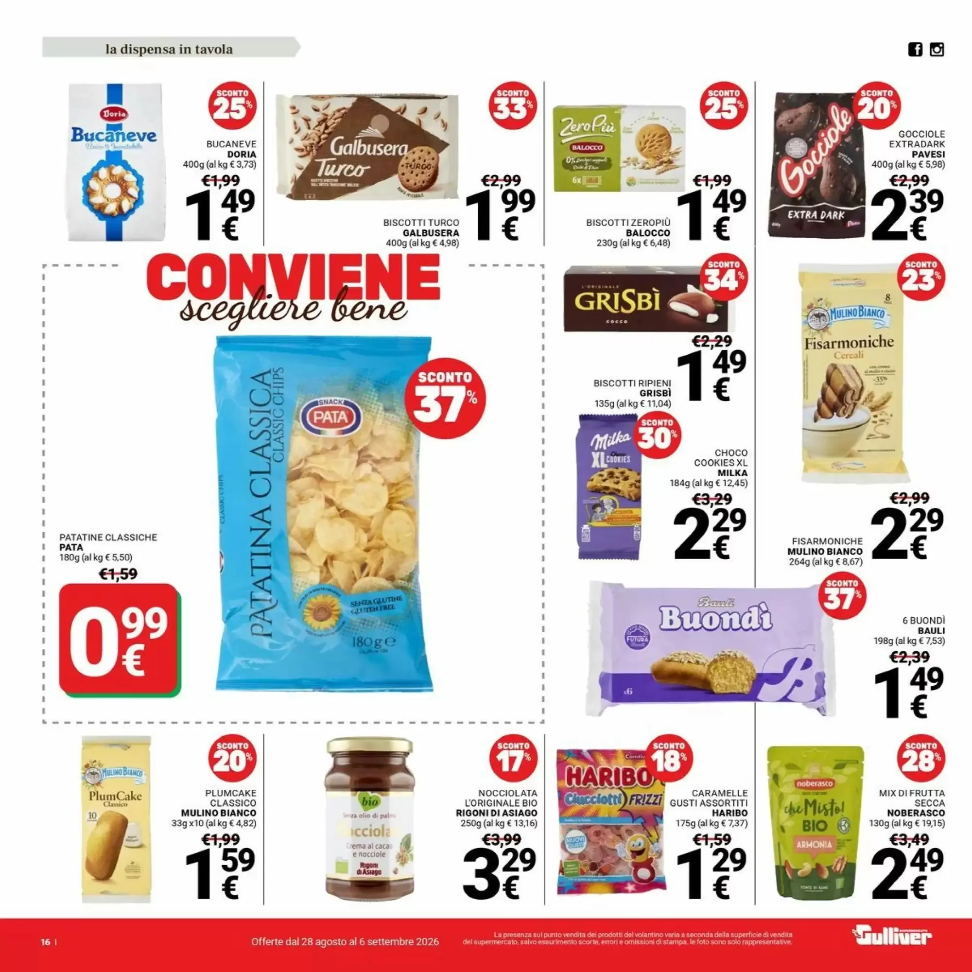Volantino Supermercati Gulliver Volantino Supermercati Gulliver pagina 16