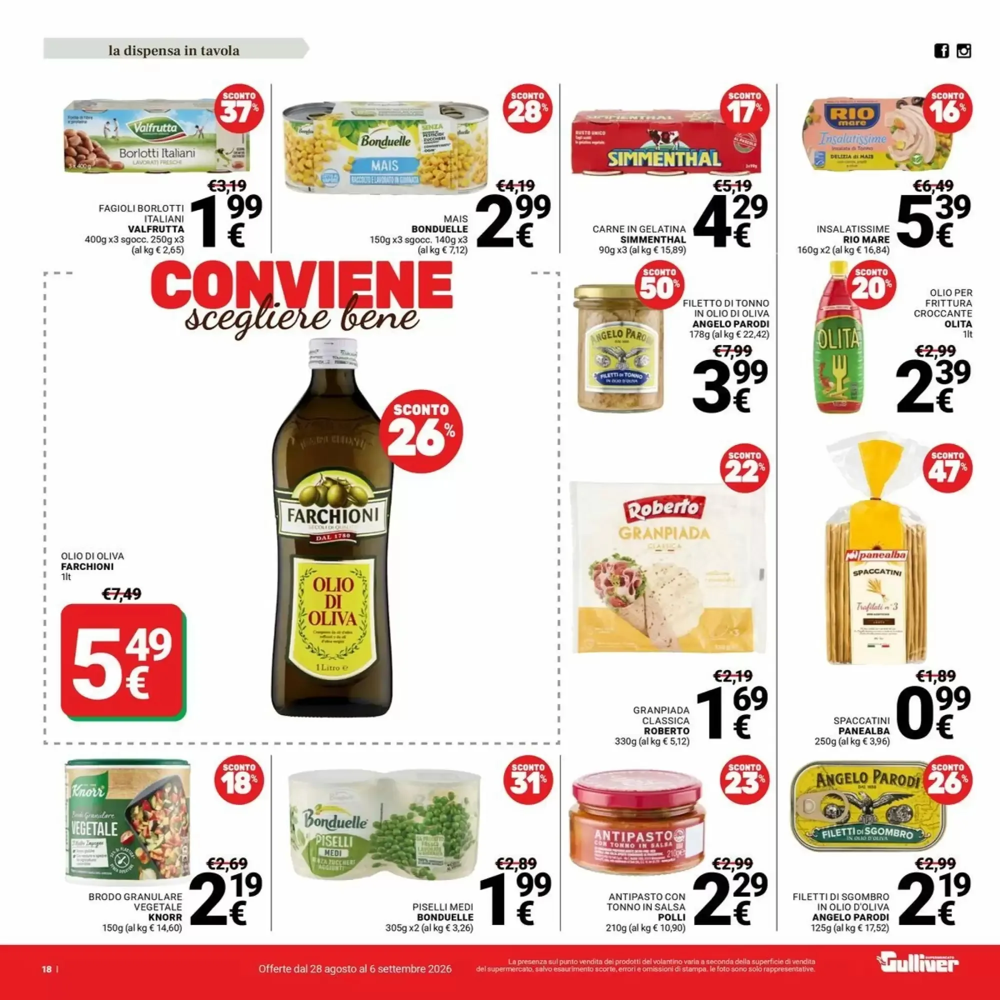 Volantino Supermercati Gulliver Volantino Supermercati Gulliver pagina 18