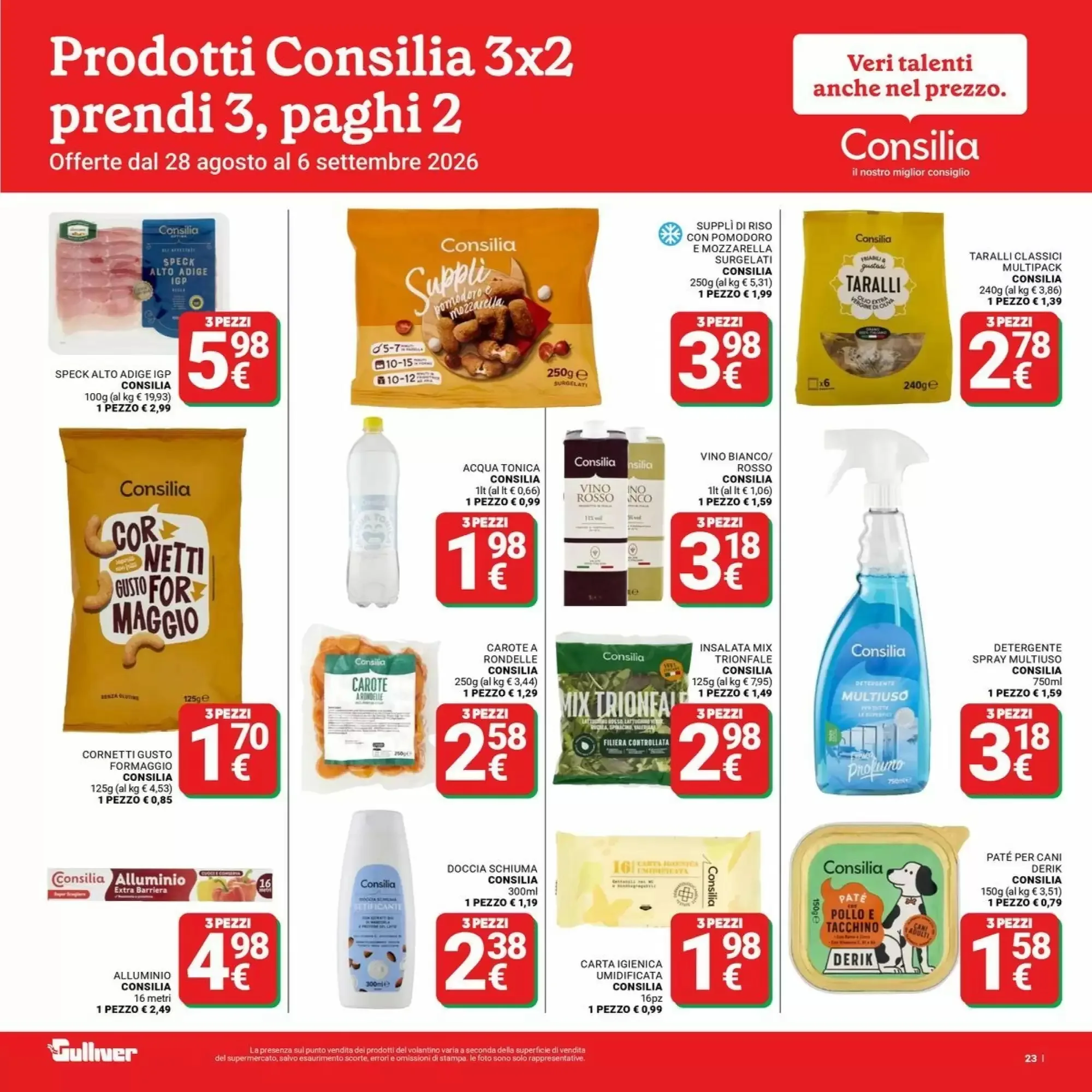 Volantino Supermercati Gulliver Volantino Supermercati Gulliver pagina 23