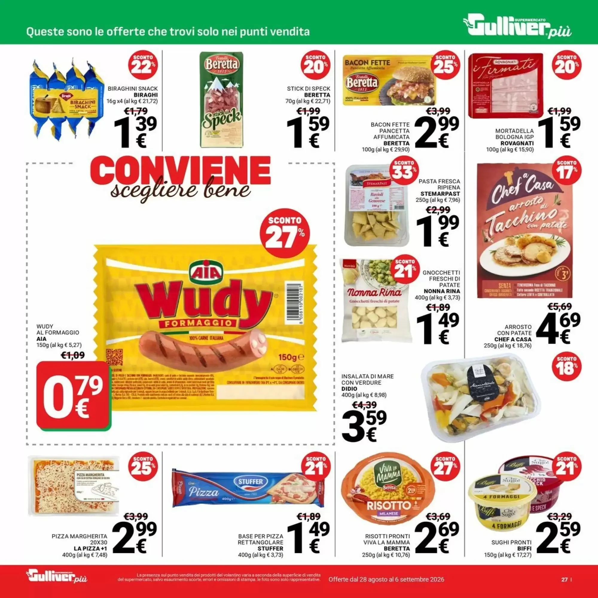 Volantino Supermercati Gulliver Volantino Supermercati Gulliver pagina 27