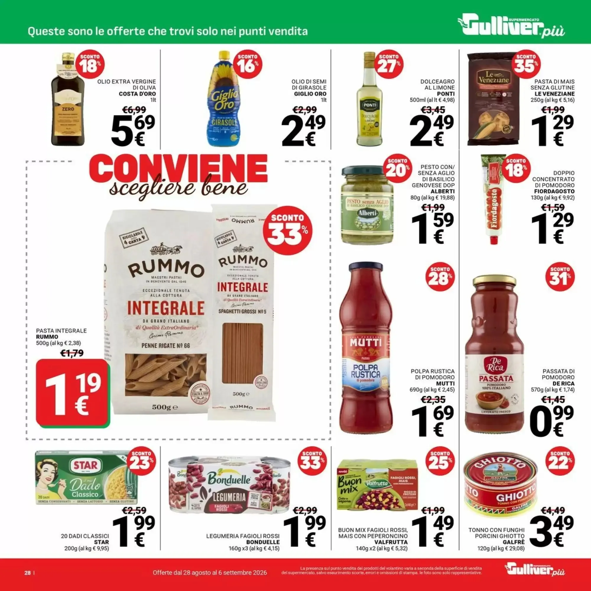 Volantino Supermercati Gulliver Volantino Supermercati Gulliver pagina 28