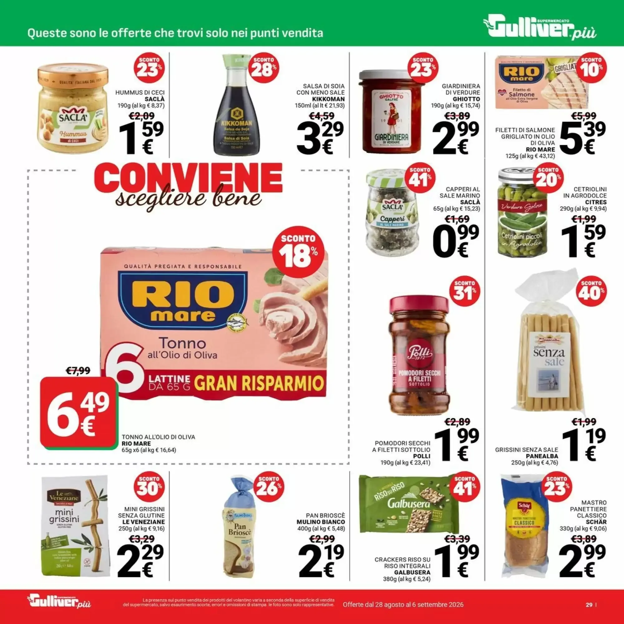 Volantino Supermercati Gulliver Volantino Supermercati Gulliver pagina 29