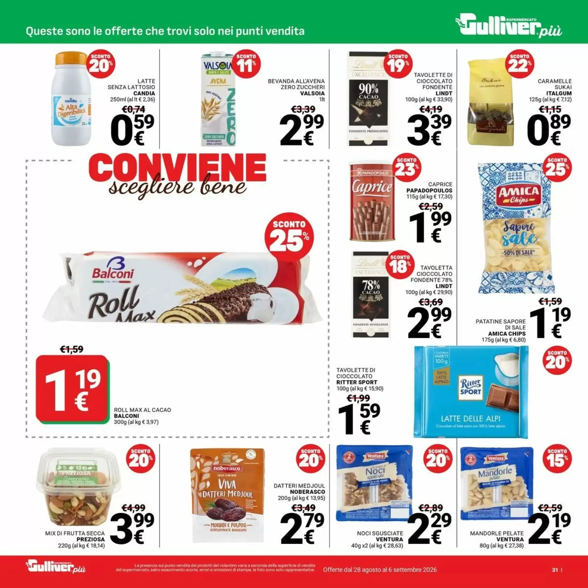 Volantino Supermercati Gulliver Volantino Supermercati Gulliver pagina 31