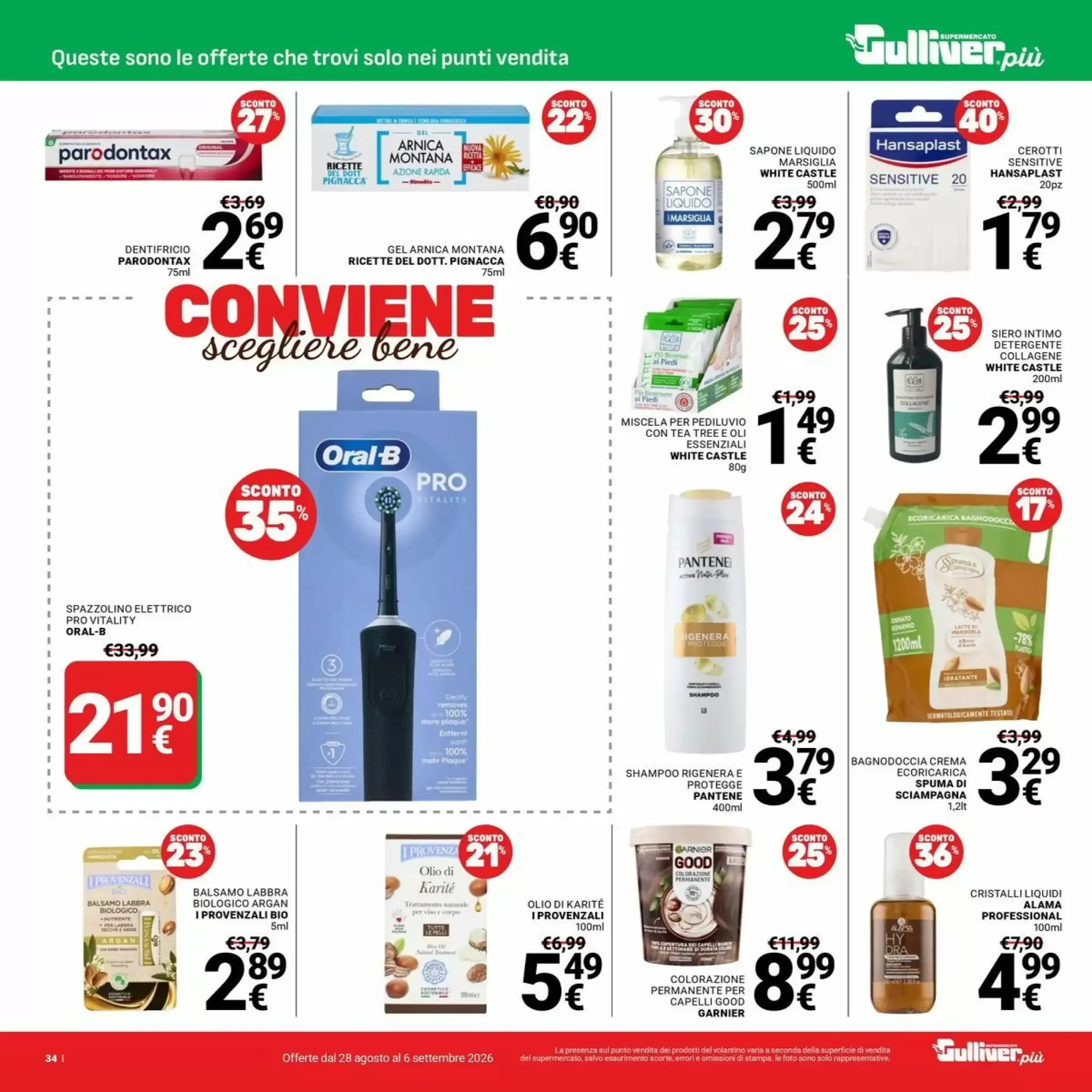 Volantino Supermercati Gulliver Volantino Supermercati Gulliver pagina 34