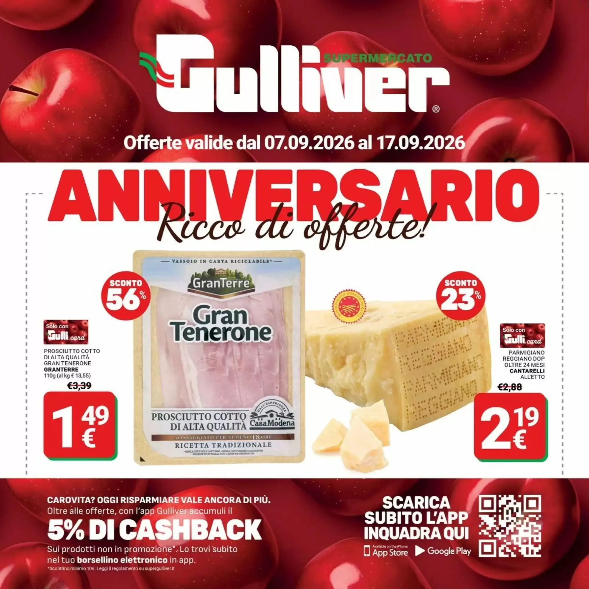 Copertina Supermercati Gulliver - Volantino Supermercati Gulliver
