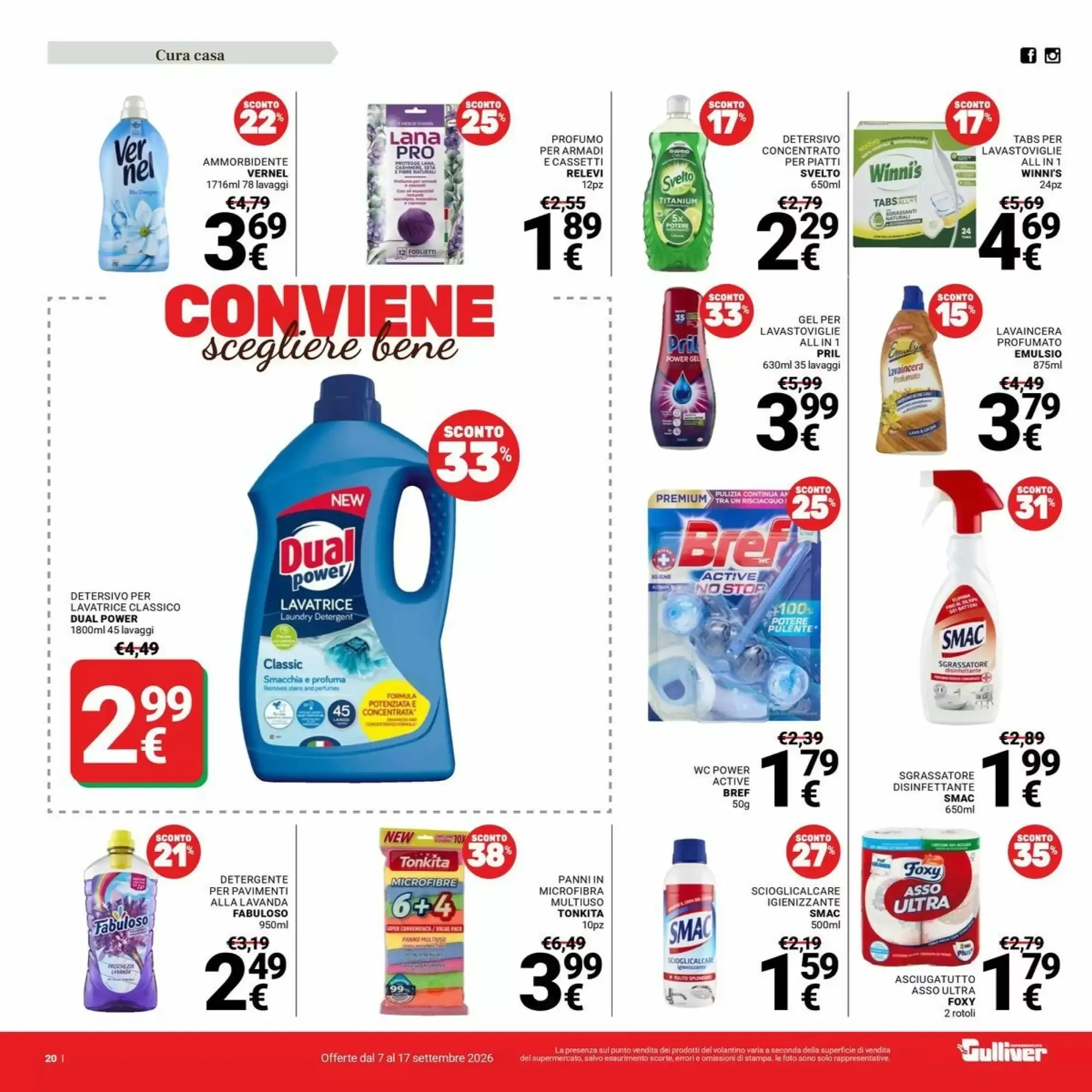 Volantino Supermercati Gulliver Volantino Supermercati Gulliver pagina 20