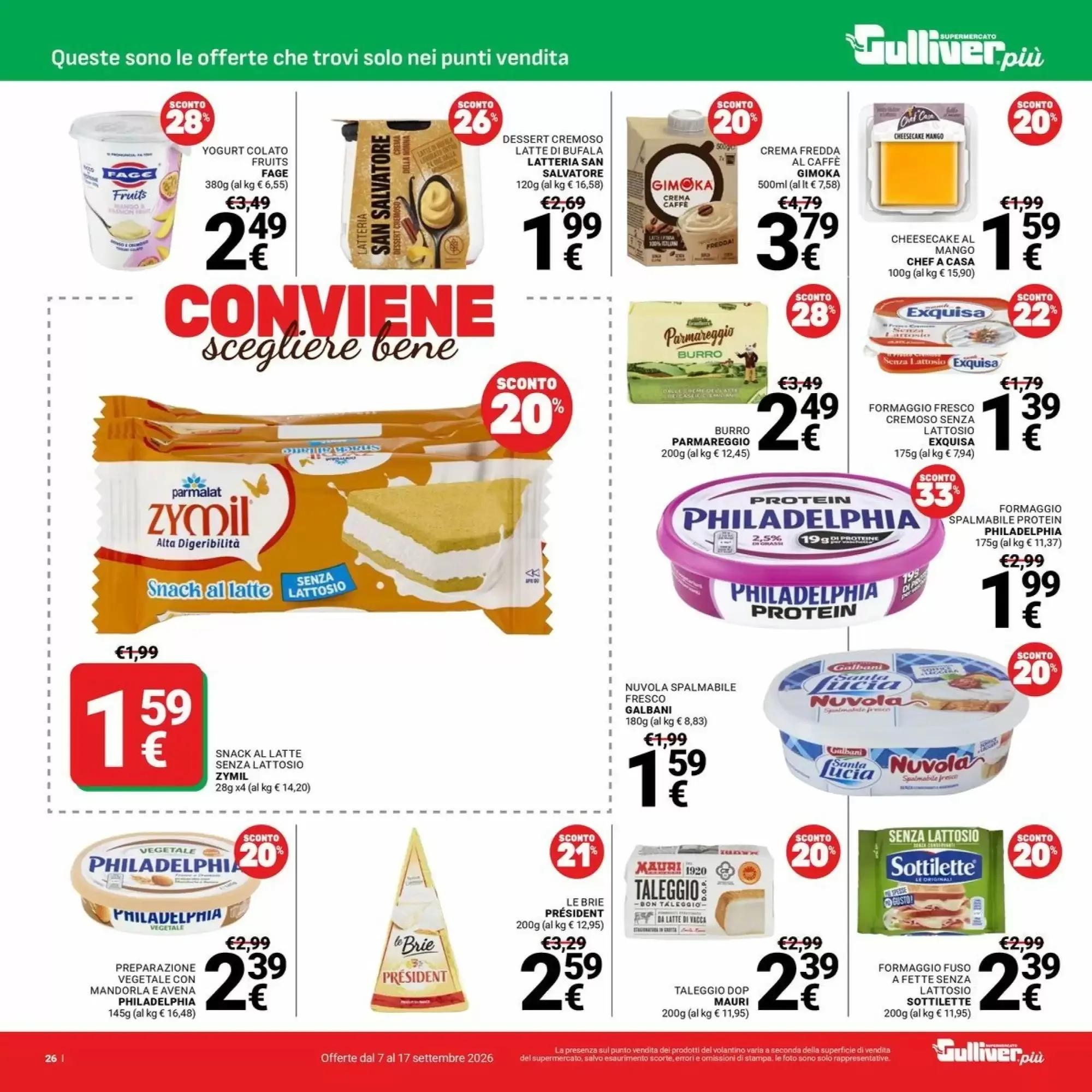 Volantino Supermercati Gulliver Volantino Supermercati Gulliver pagina 26