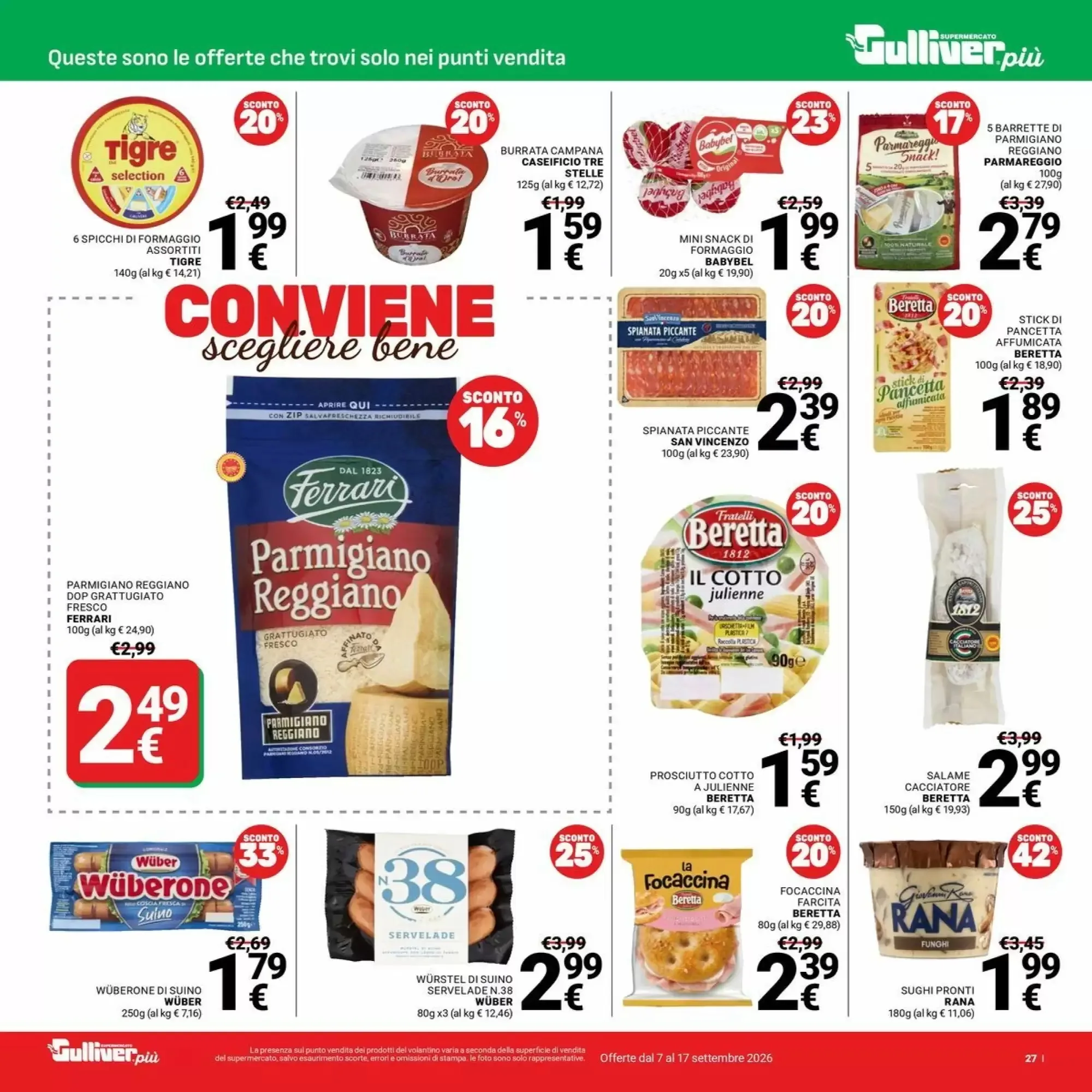 Volantino Supermercati Gulliver Volantino Supermercati Gulliver pagina 27