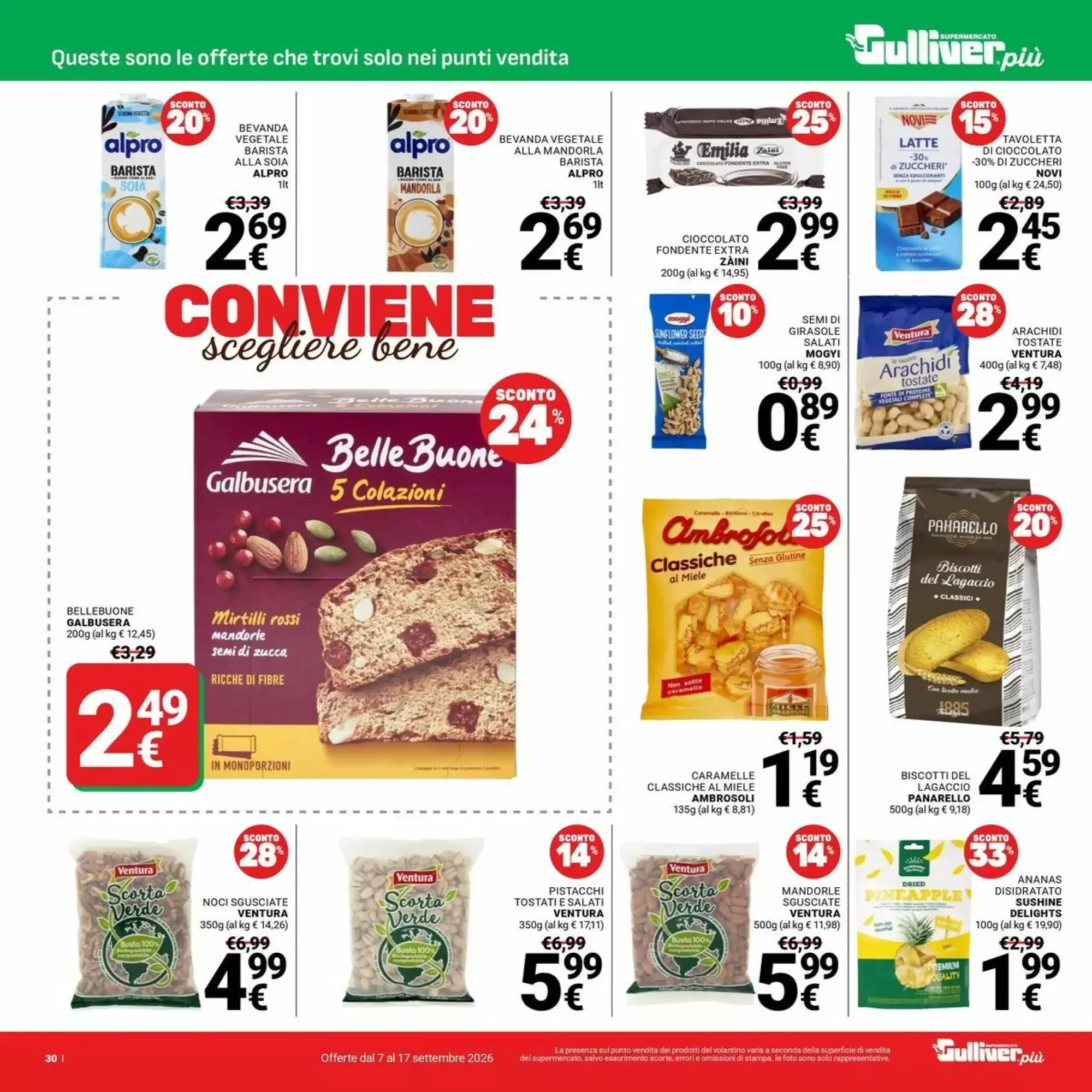 Volantino Supermercati Gulliver Volantino Supermercati Gulliver pagina 30