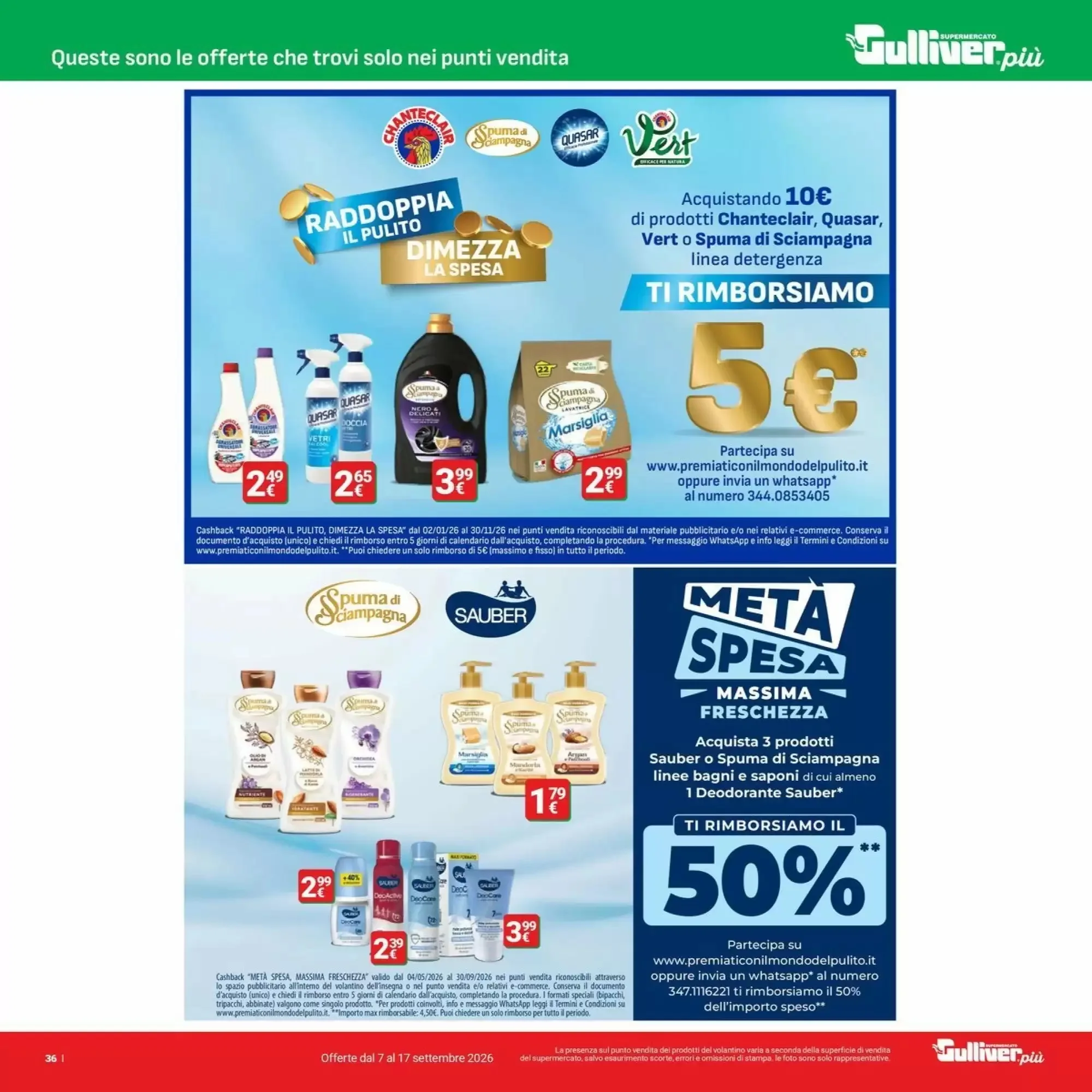 Volantino Supermercati Gulliver Volantino Supermercati Gulliver pagina 36