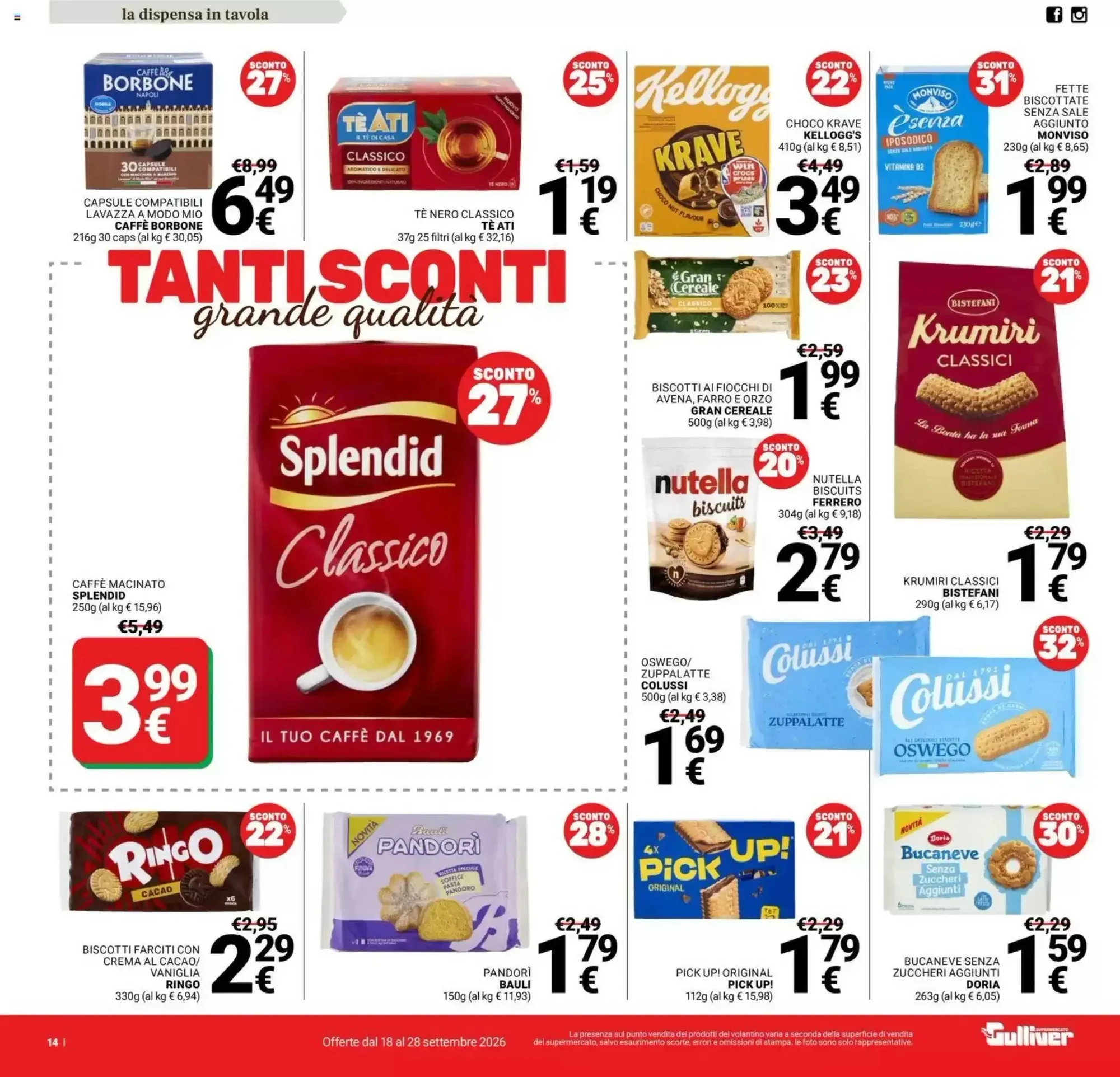 Volantino Supermercati Gulliver Volantino Supermercati Gulliver pagina 14