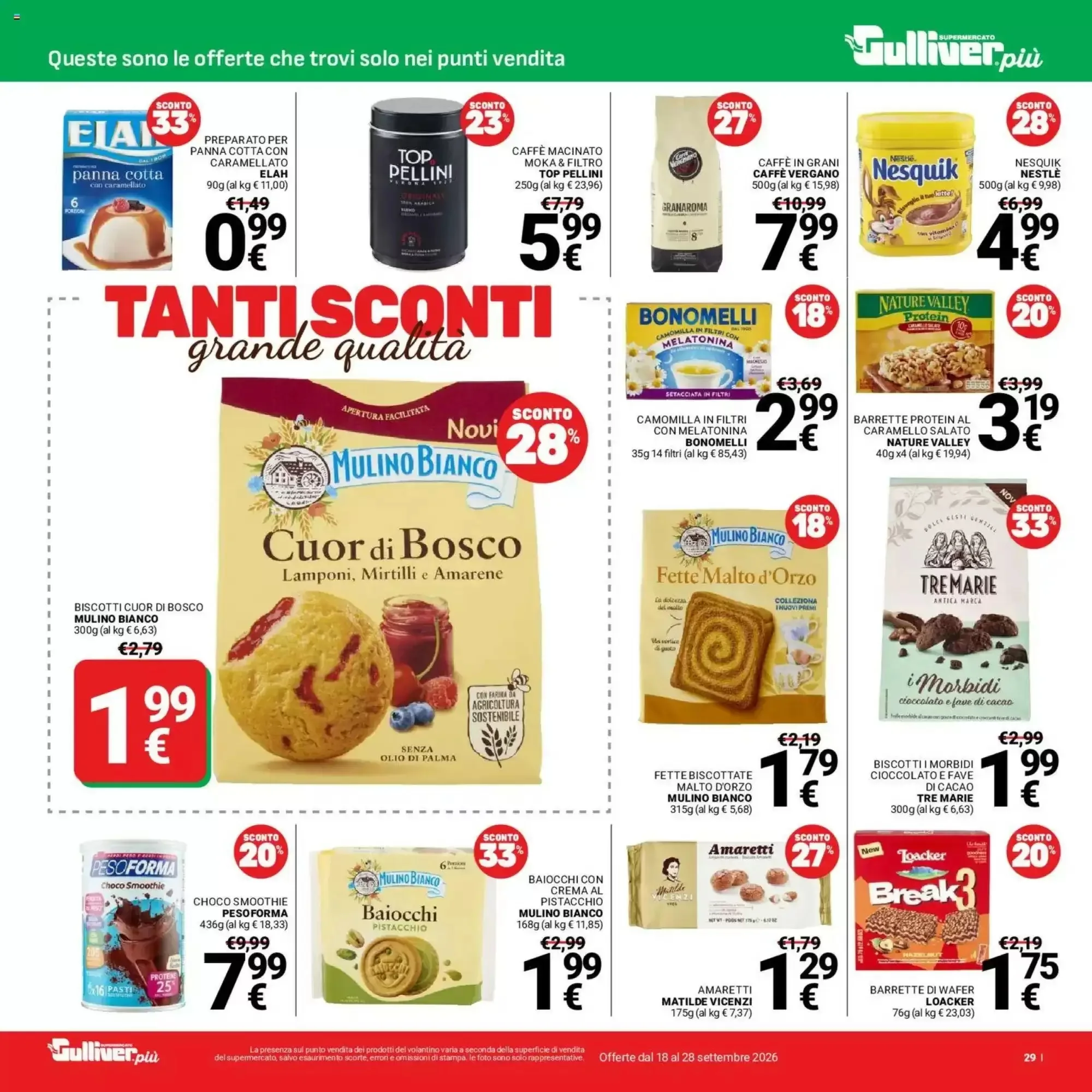 Volantino Supermercati Gulliver Volantino Supermercati Gulliver pagina 29