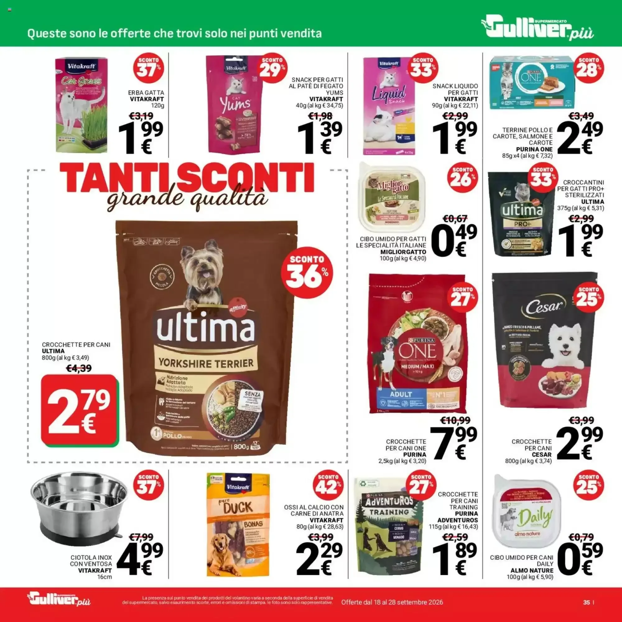 Volantino Supermercati Gulliver Volantino Supermercati Gulliver pagina 35