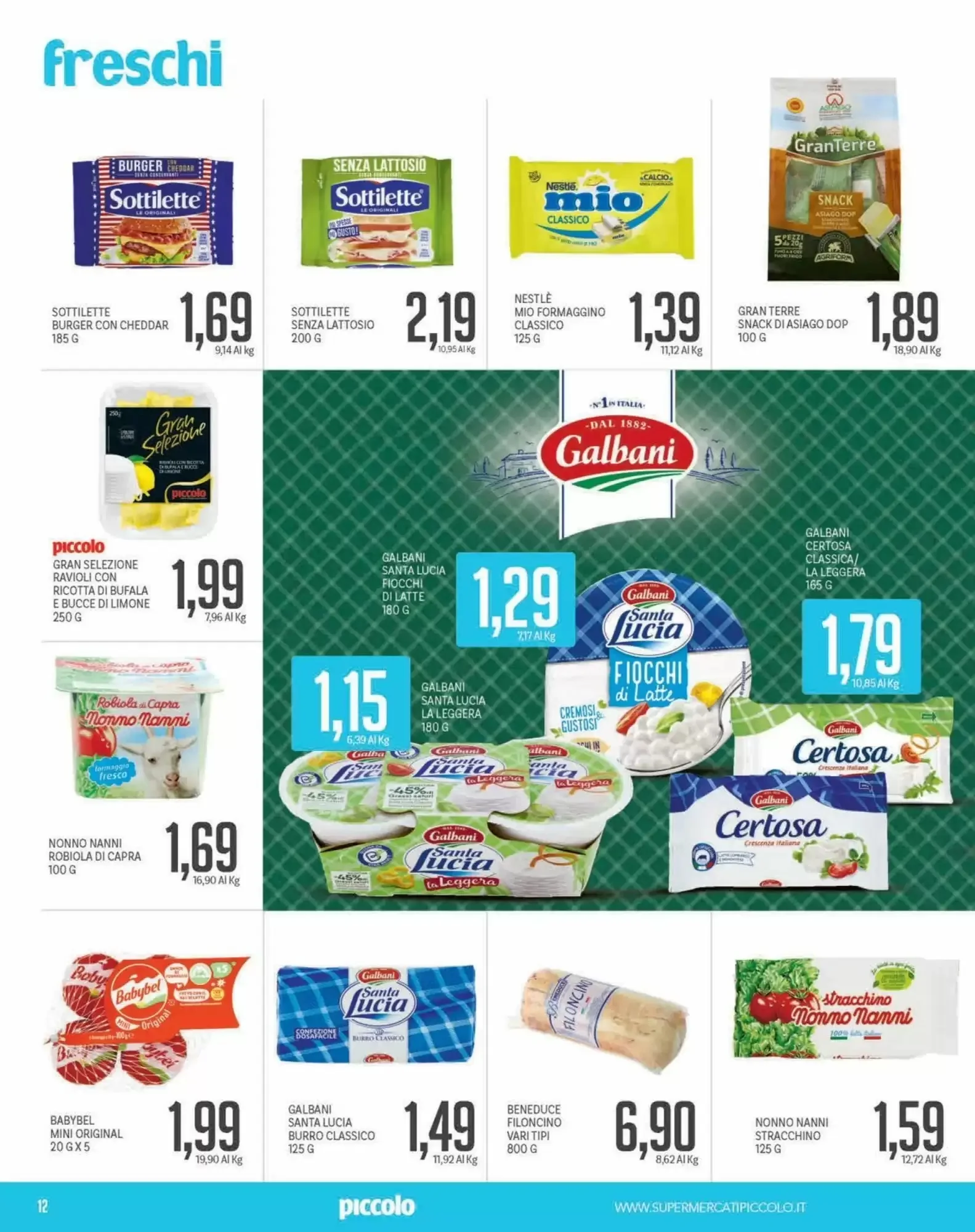 Volantino Supermercati Piccolo Volantino Supermercati Piccolo pagina 12